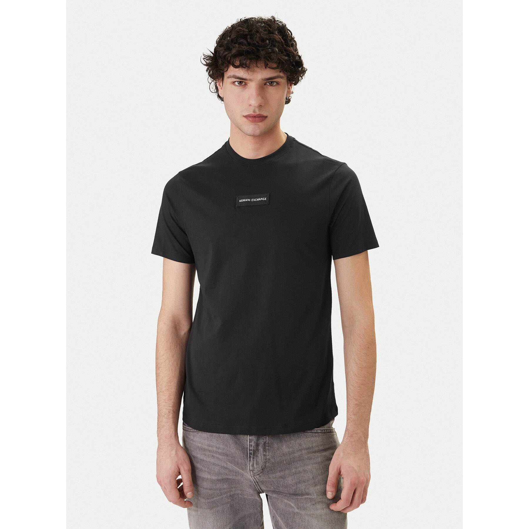 Armani Exchange T-Shirt XM002471 AF10356 UB101 Σκούρο μπλε Slim Fit