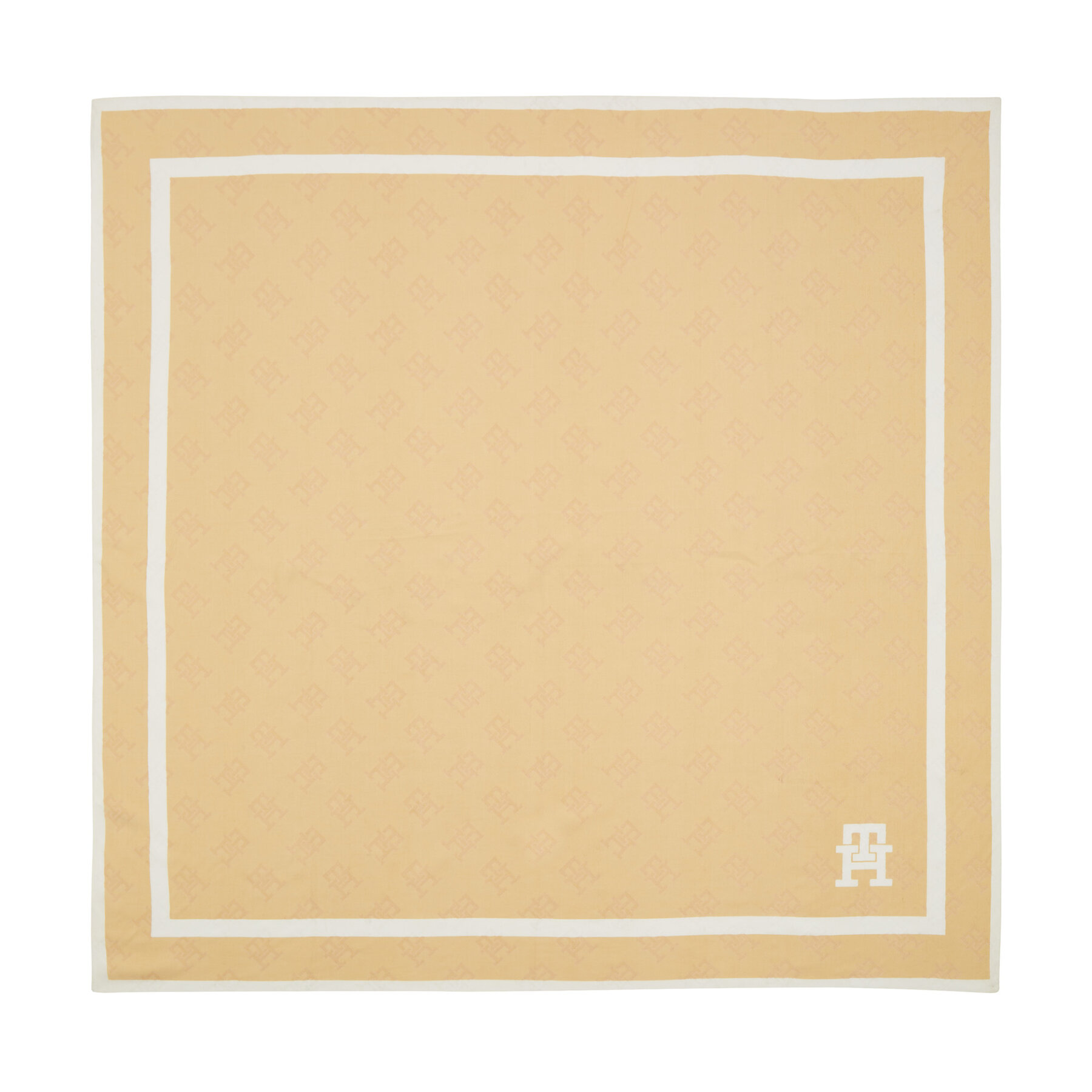 Foulard Tommy Hilfiger Th Prep Square AW0AW16187 Beige