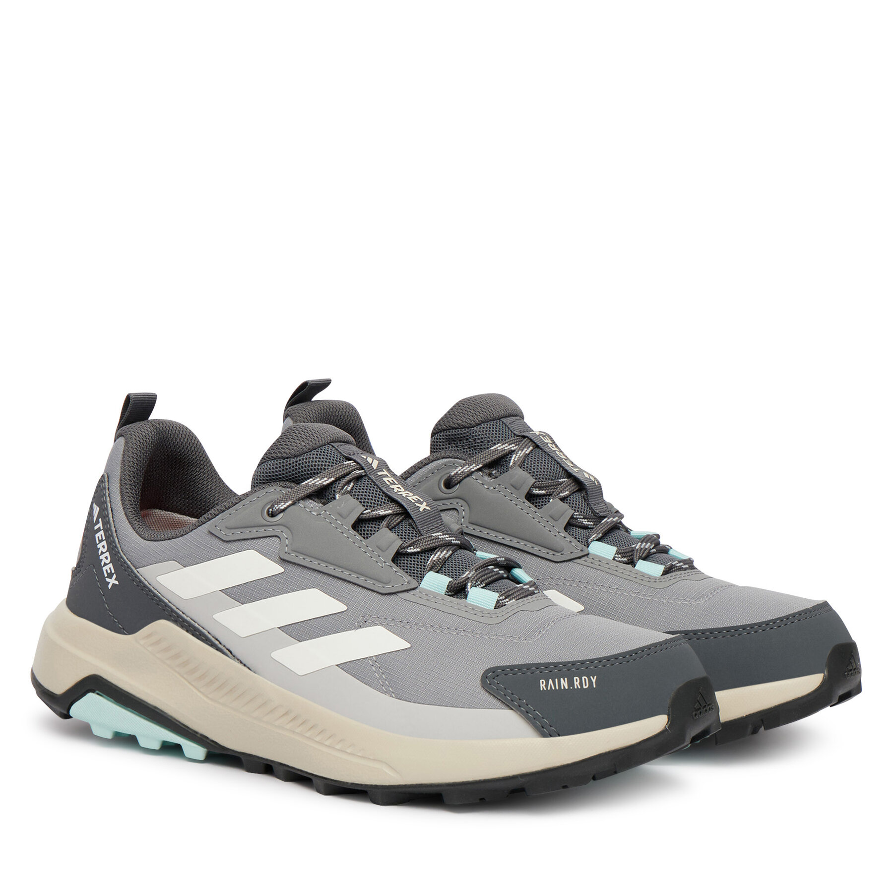 Παπούτσια πεζοπορίας adidas Terrex Anylander Rain.Rdy Hiking Shoes JR6603 Γκρι