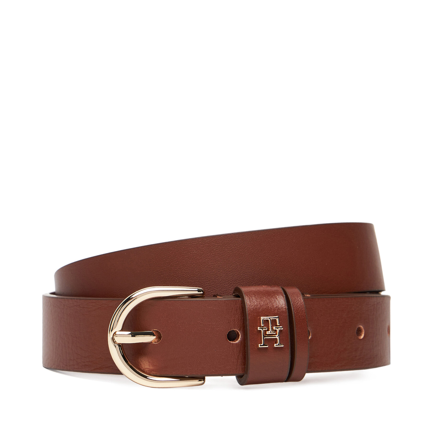 Cintura da donna Tommy Hilfiger Essential Effortless 2.5 Go AW0AW16836 Marrone