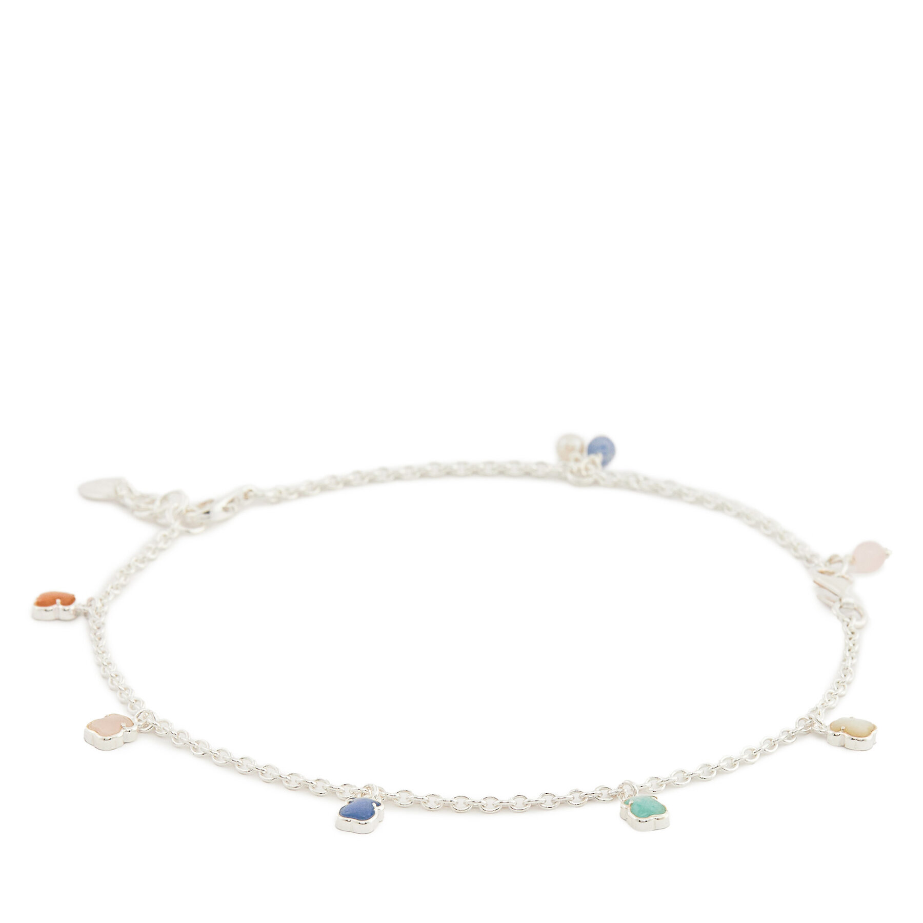 Bransoletka na stopę TOUS Srebrny Icon Color 1002076400