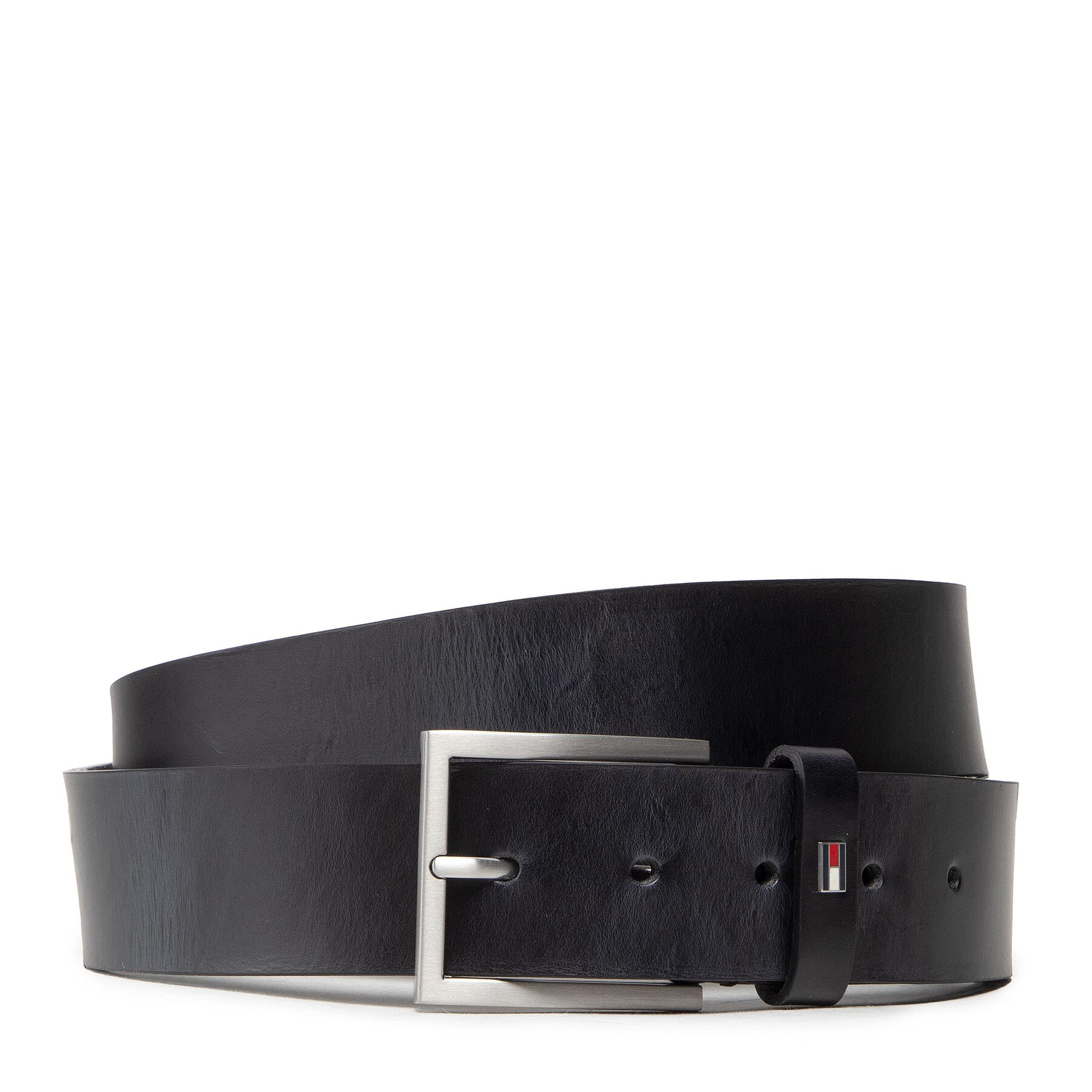 Pánsky opasok Tommy Hilfiger Hampton 4.0 AM0AM08361 Čierna