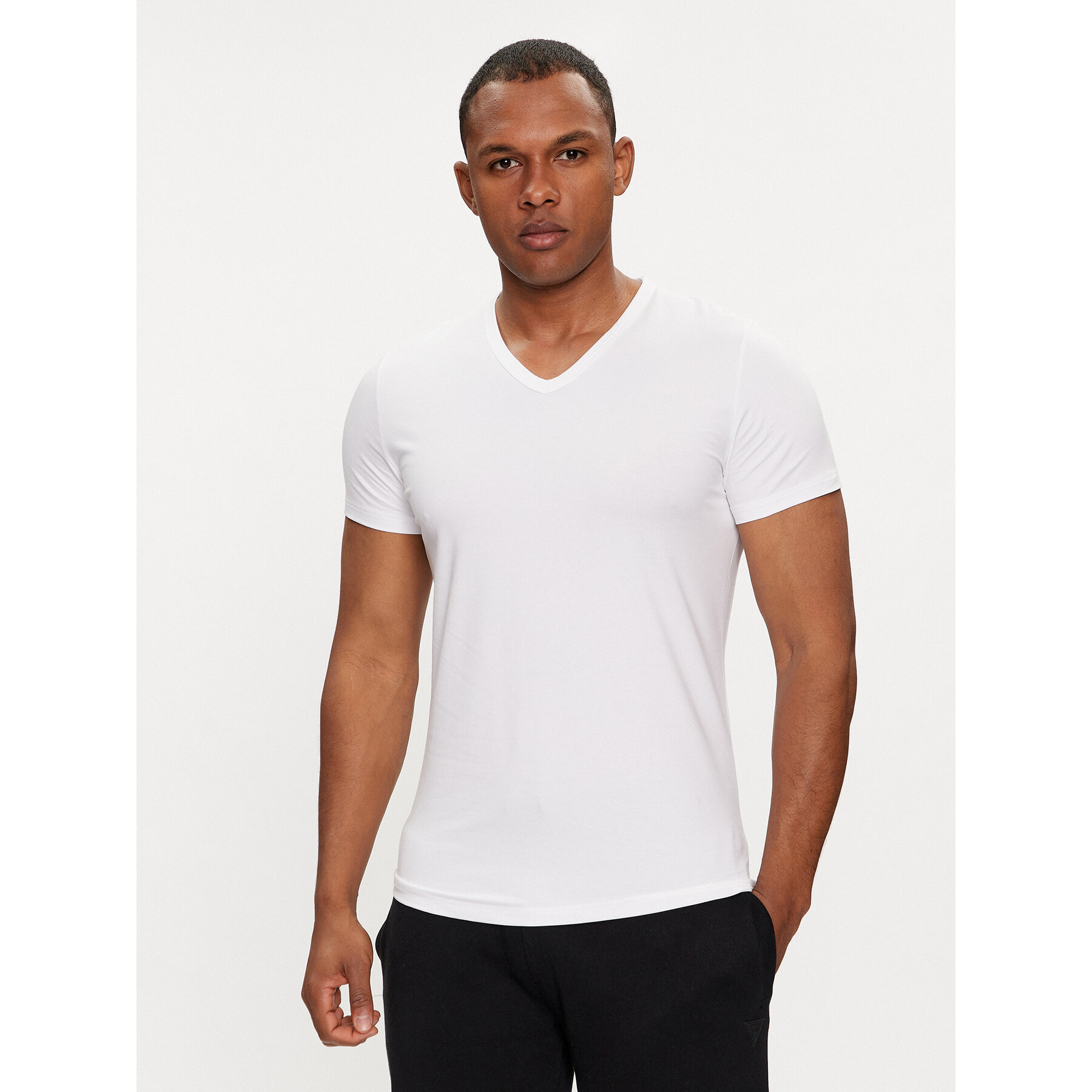 HOM HOM Φανέλα Classic 400206 Λευκό Regular Fit