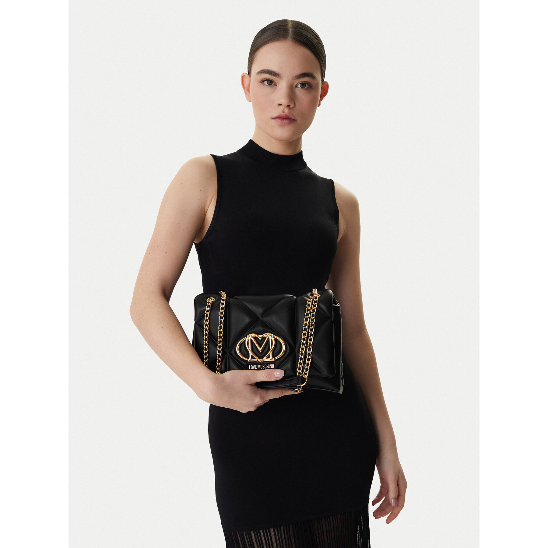 Torbica LOVE MOSCHINO JC4041PP1OLC0000 Crna