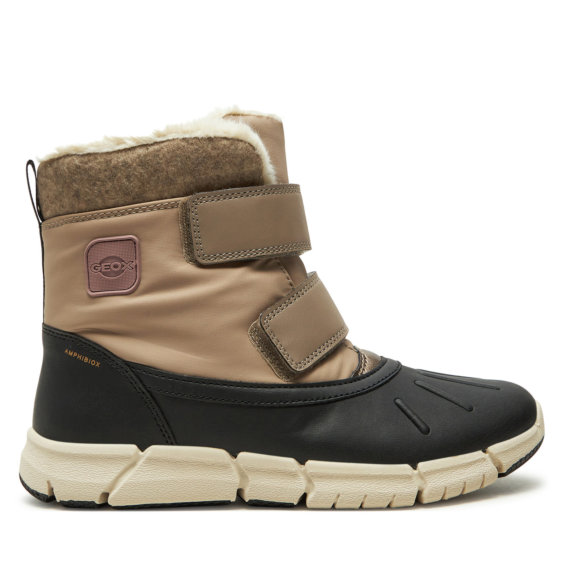 Snehule Geox J Flexyper Girl B Ab J46APC 054FU C0533 S Béžová