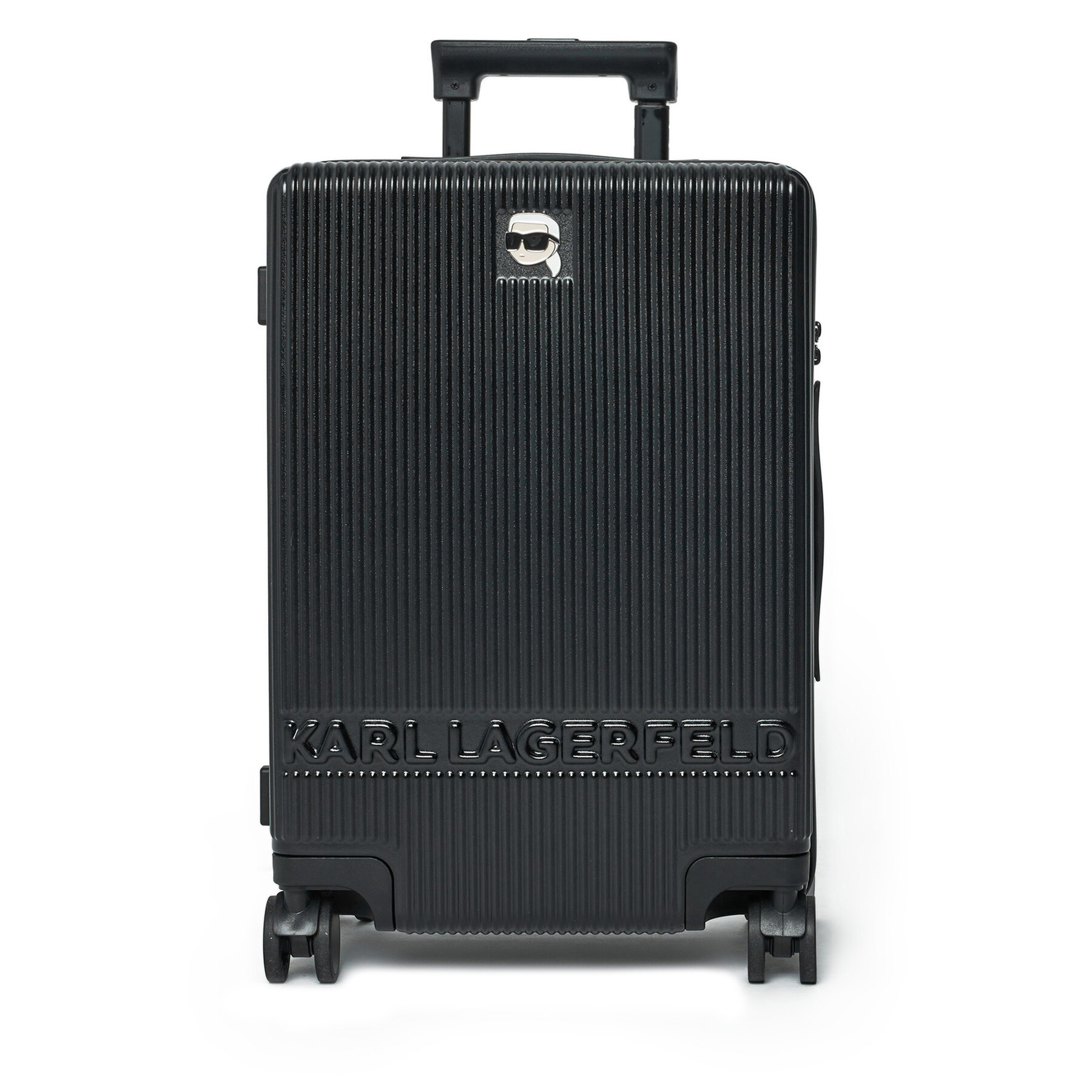 Самолетен куфар за ръчен багаж KARL LAGERFELD A1W30421 Черен