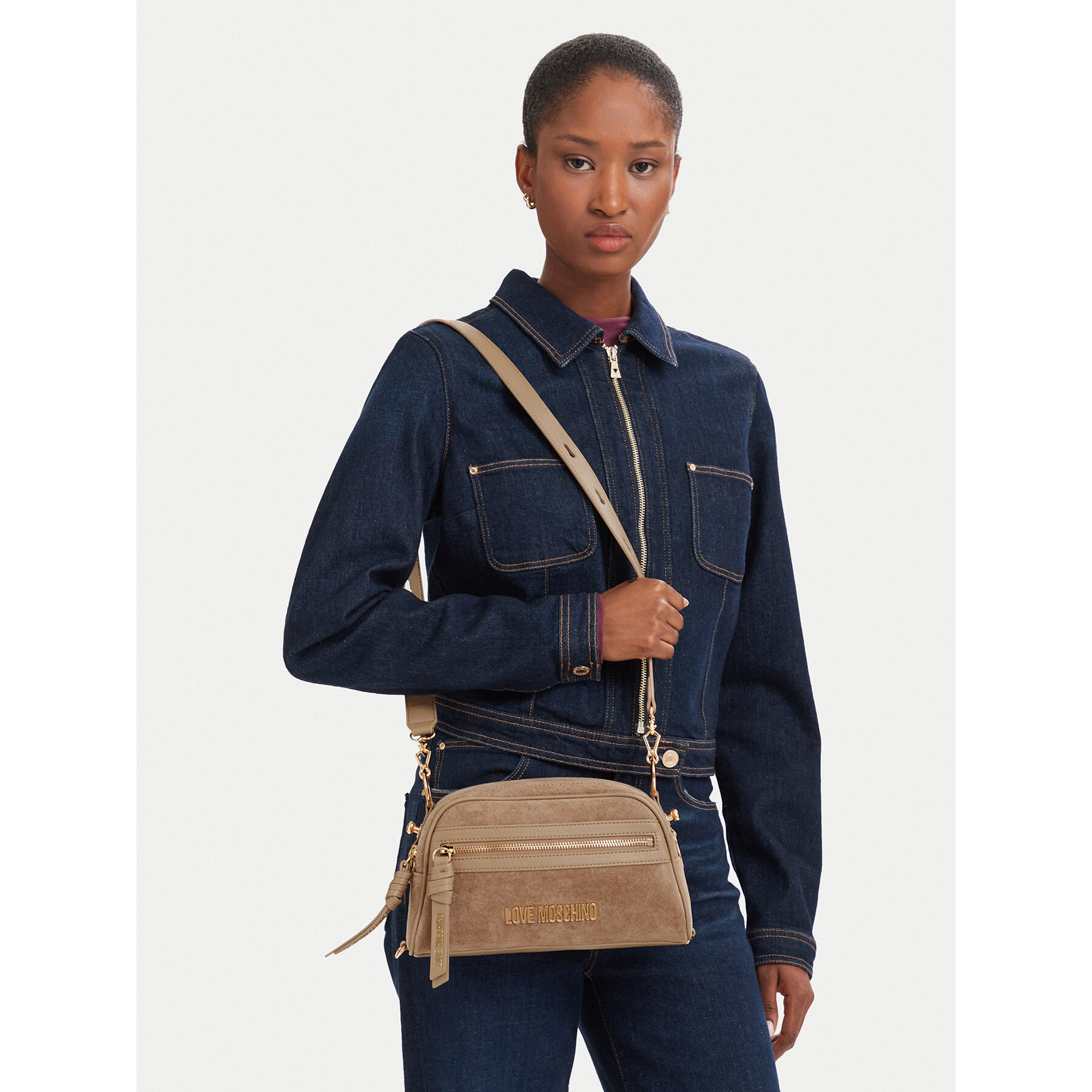 Ročna torba LOVE MOSCHINO JC4094PP1PLD110A Bež