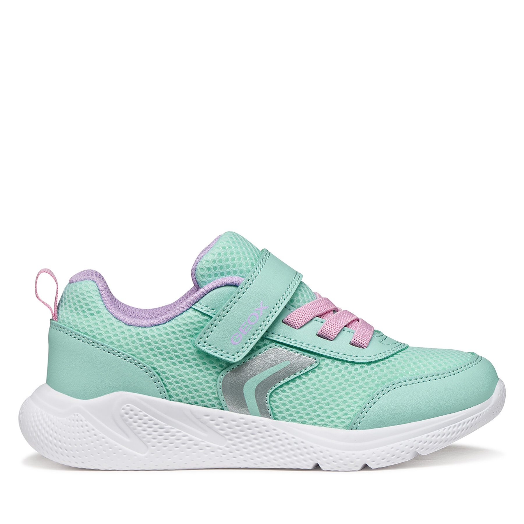 Sneakersy Geox J Sprintye Girl J36FWB 01454 C3BE8 S Zelená
