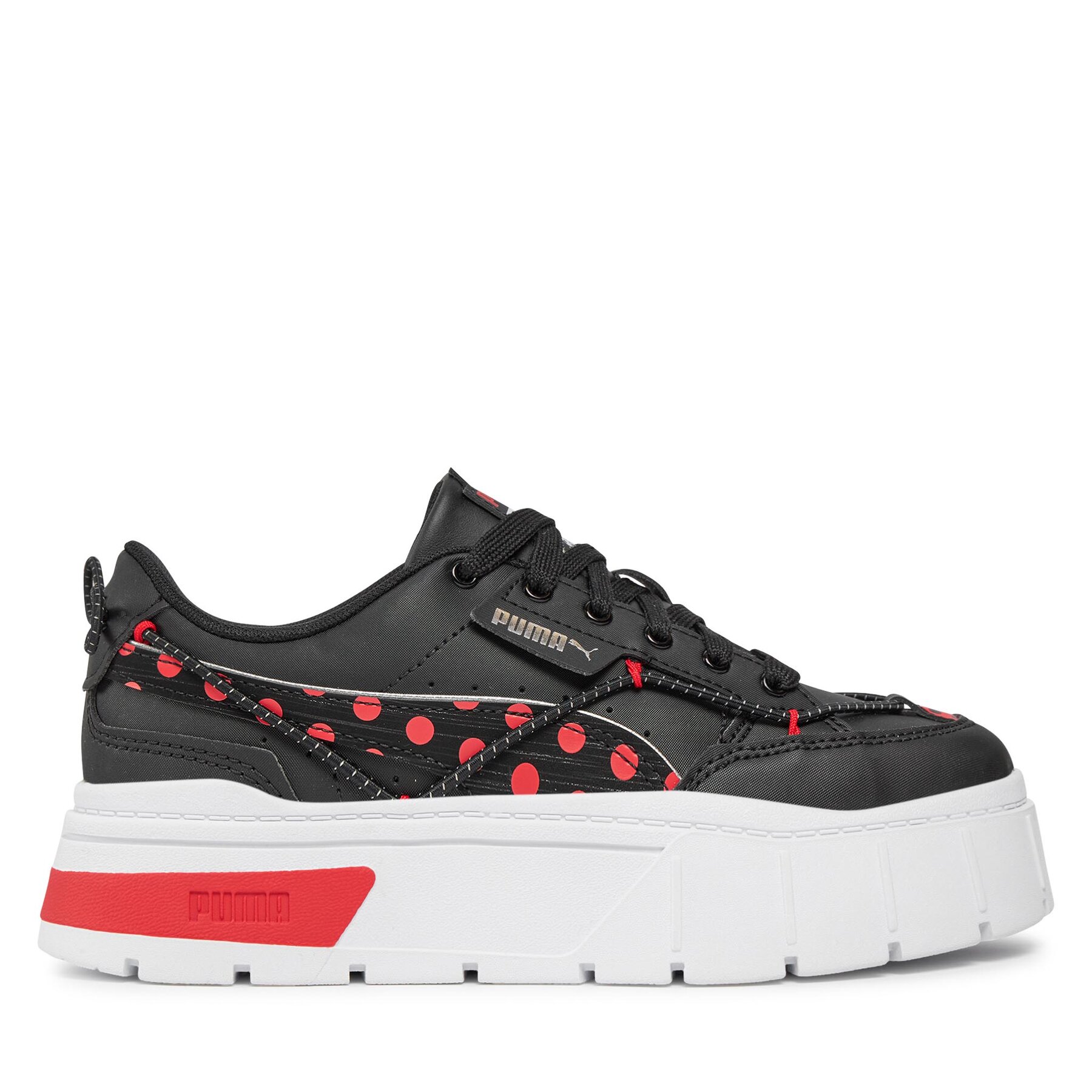 Sneakersy Puma Mayze Stack Miraculous Jr 393906 01 Čierna