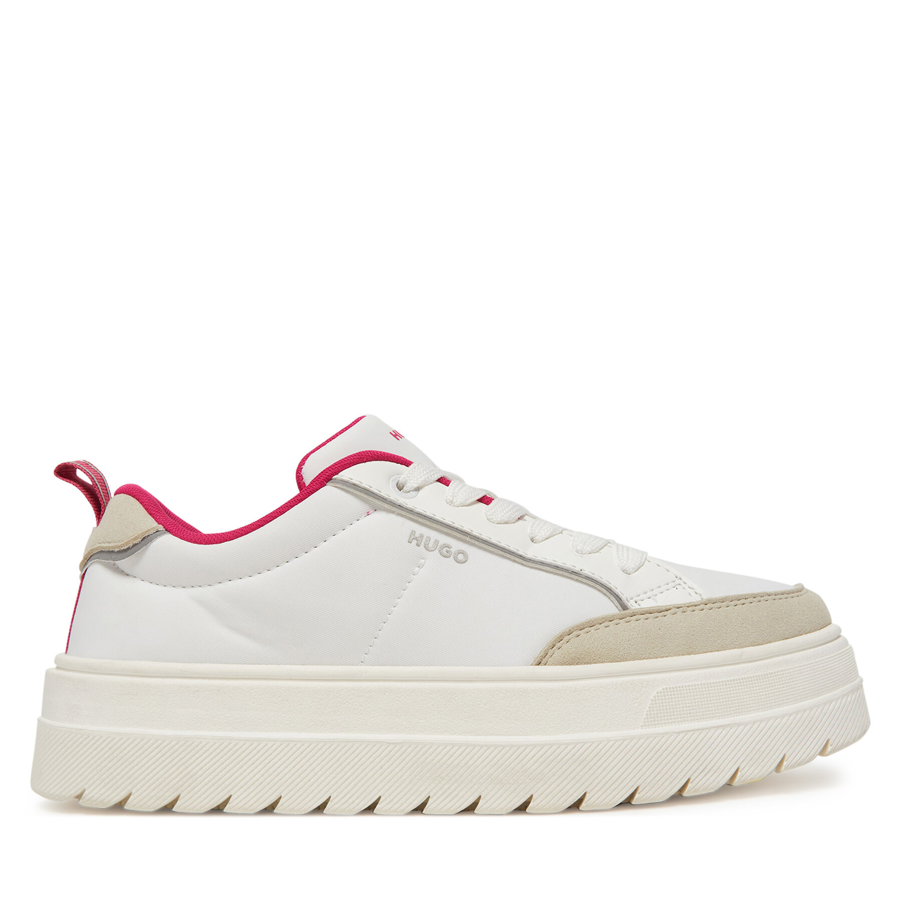 Sneakers HUGO Lyssa Tenn 50536343 Alb