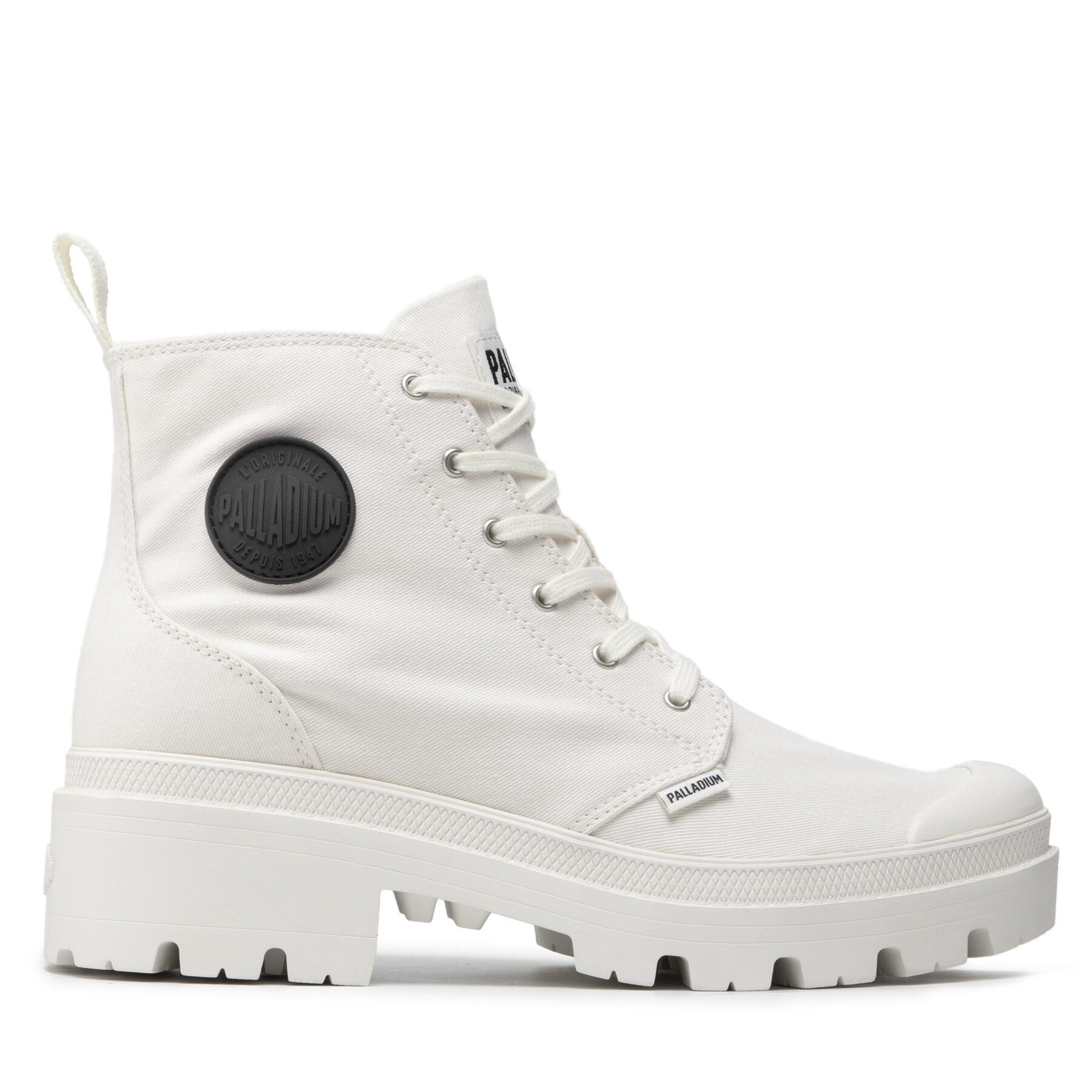 Outdoorová obuv Palladium Pallabase Twill 96907-116-M Biela