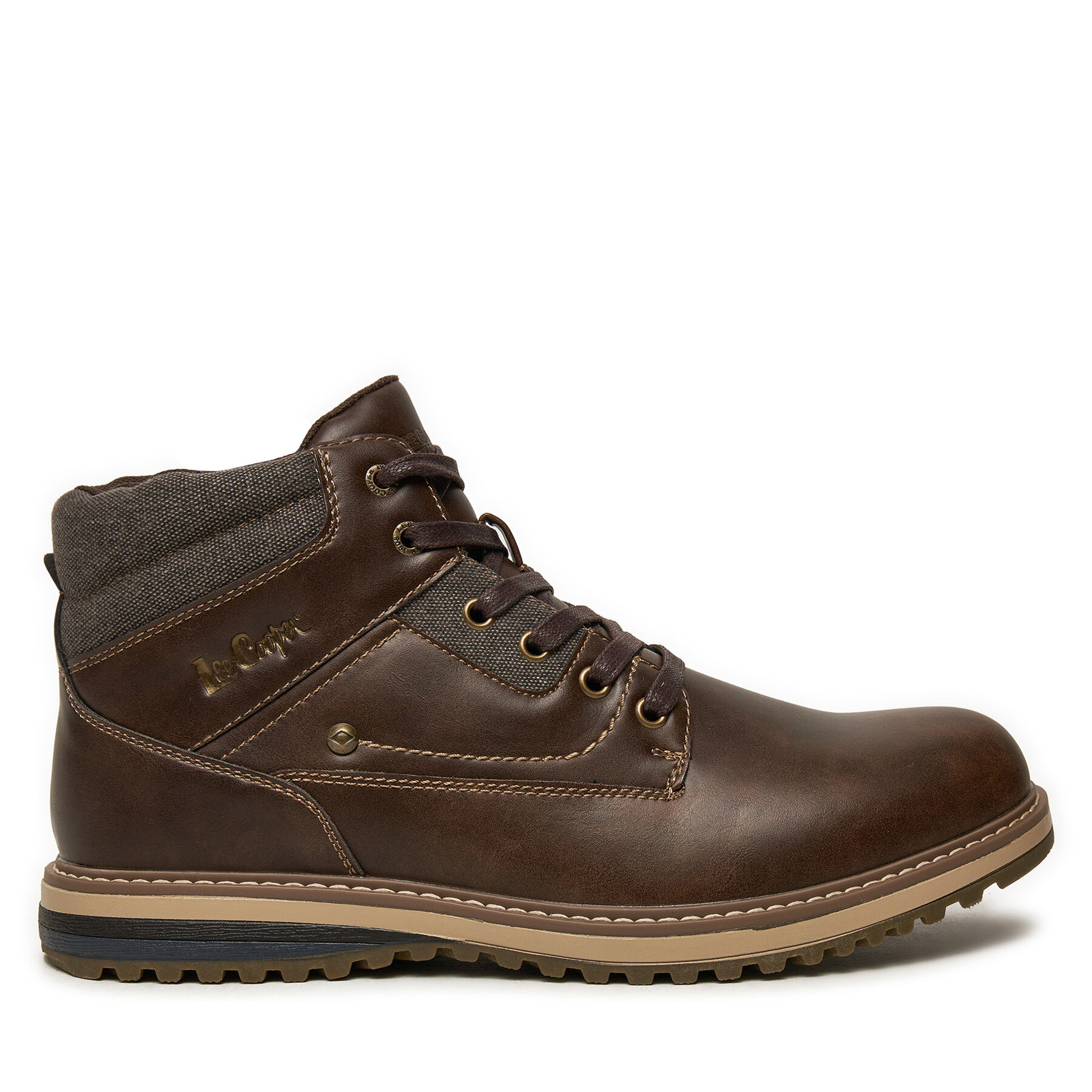 Lee Cooper Μποτίνια Lee Cooper PDME0007S Καφέ