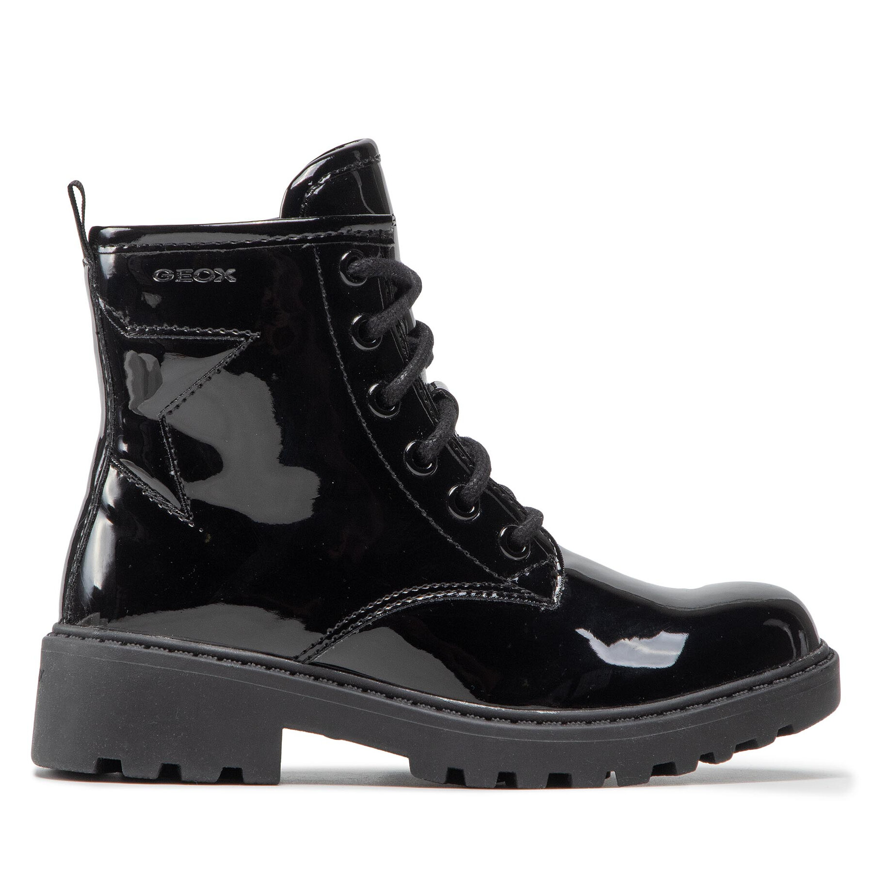 Outdoorová obuv Geox J Casey G. G J9420G 000HH C9999 S Čierna