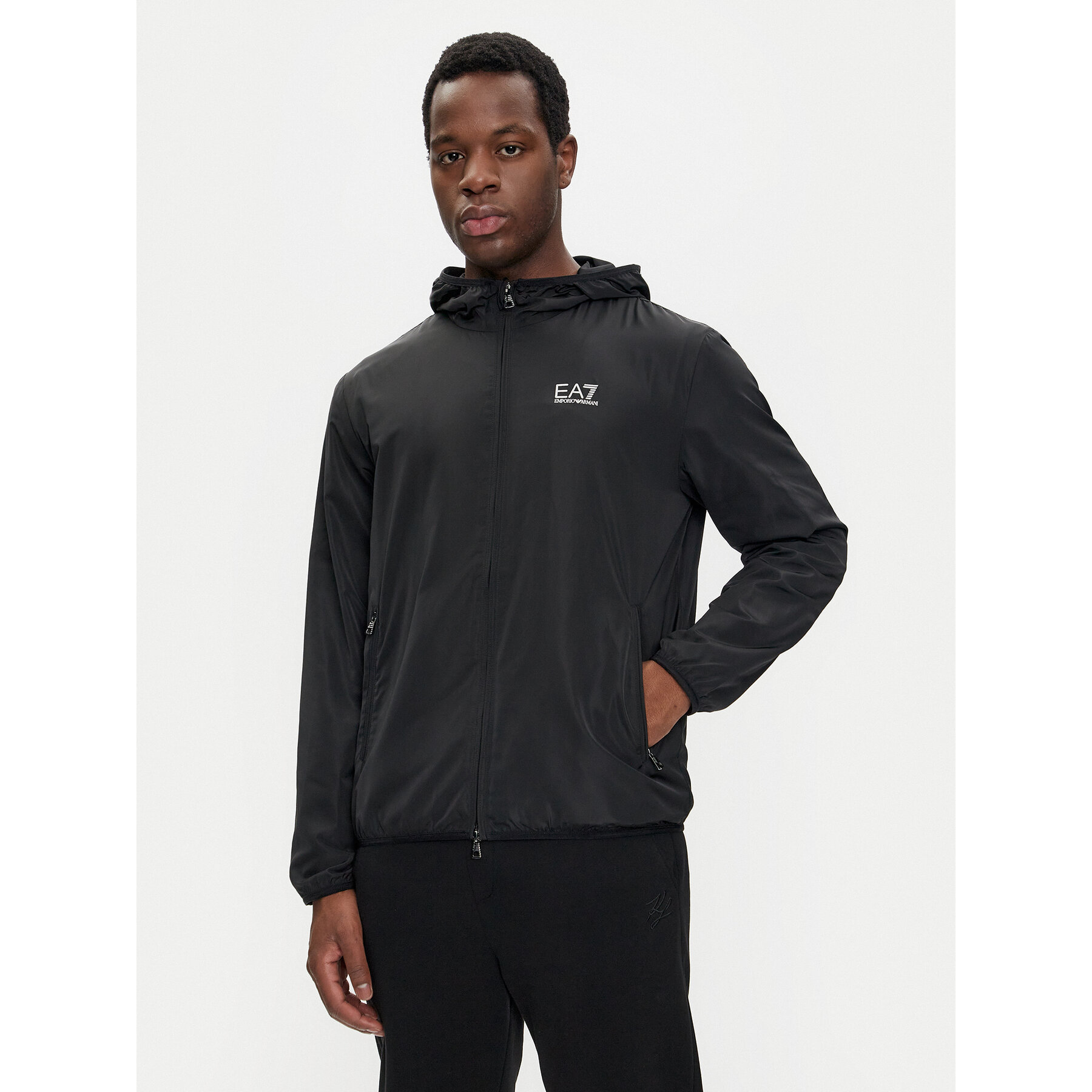 EA7 Emporio Armani Übergangsjacke 8NPB22 PNGRZ 1200 Schwarz Regular Fit