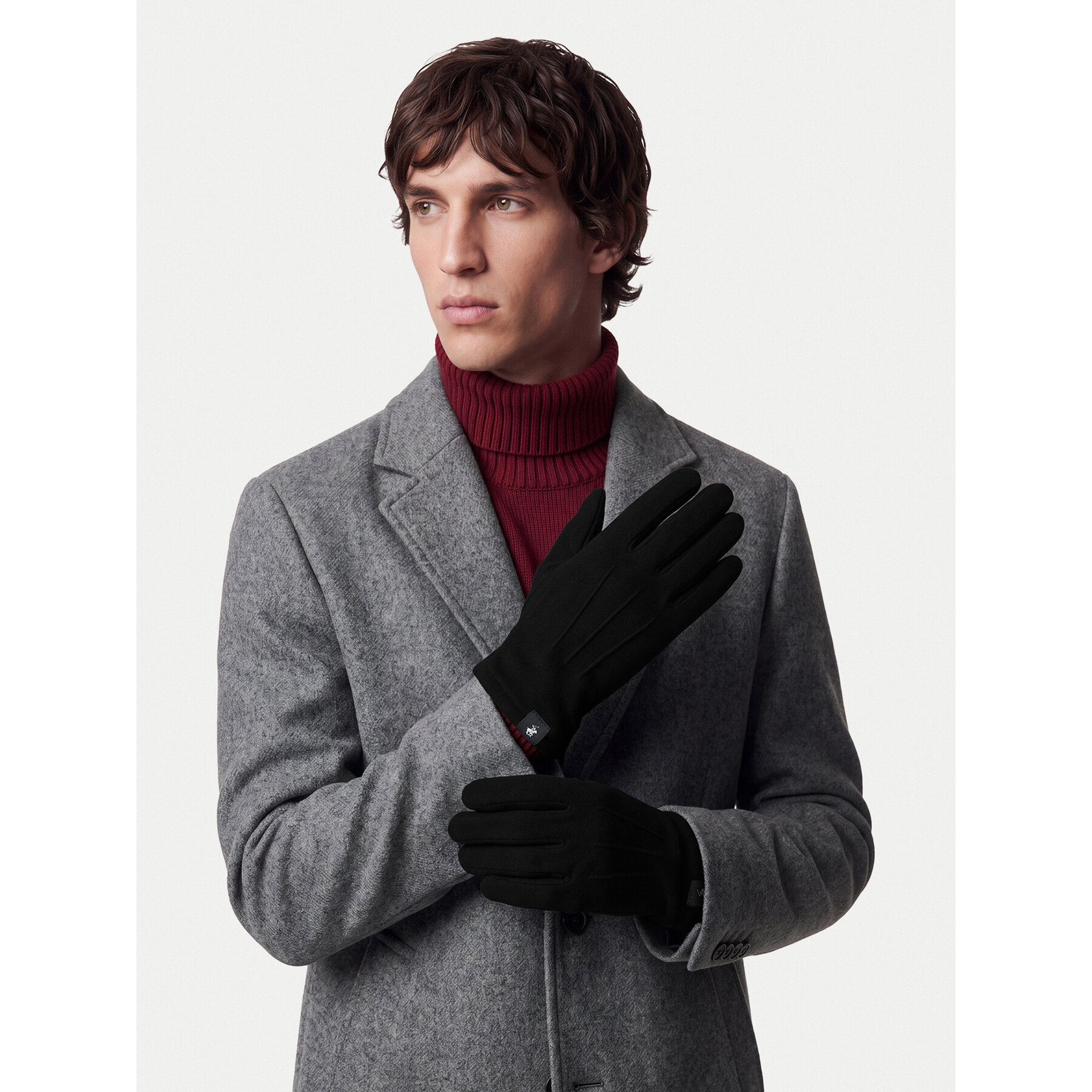 Ръкавици Beverly Hills Polo Club CWBEO-BHPC-M6-011-AW26 Черен