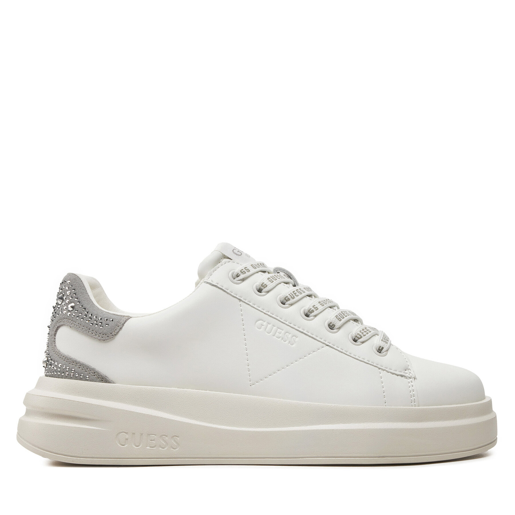 Sneakers Guess Elbina FLTELB LEA12 Blanc