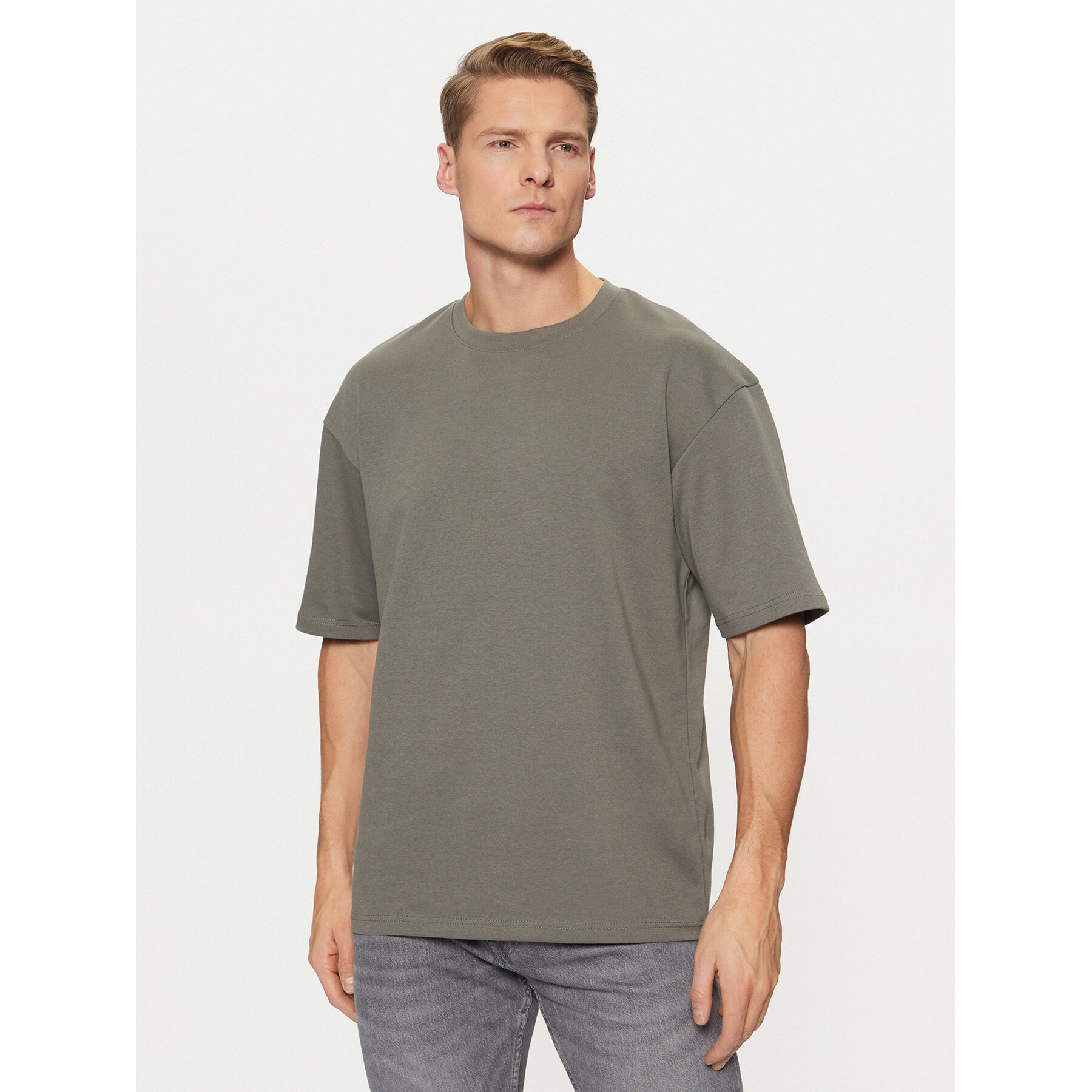 Only & Sons T-Shirt Caspian 22031940 Γκρι Authentic Fit
