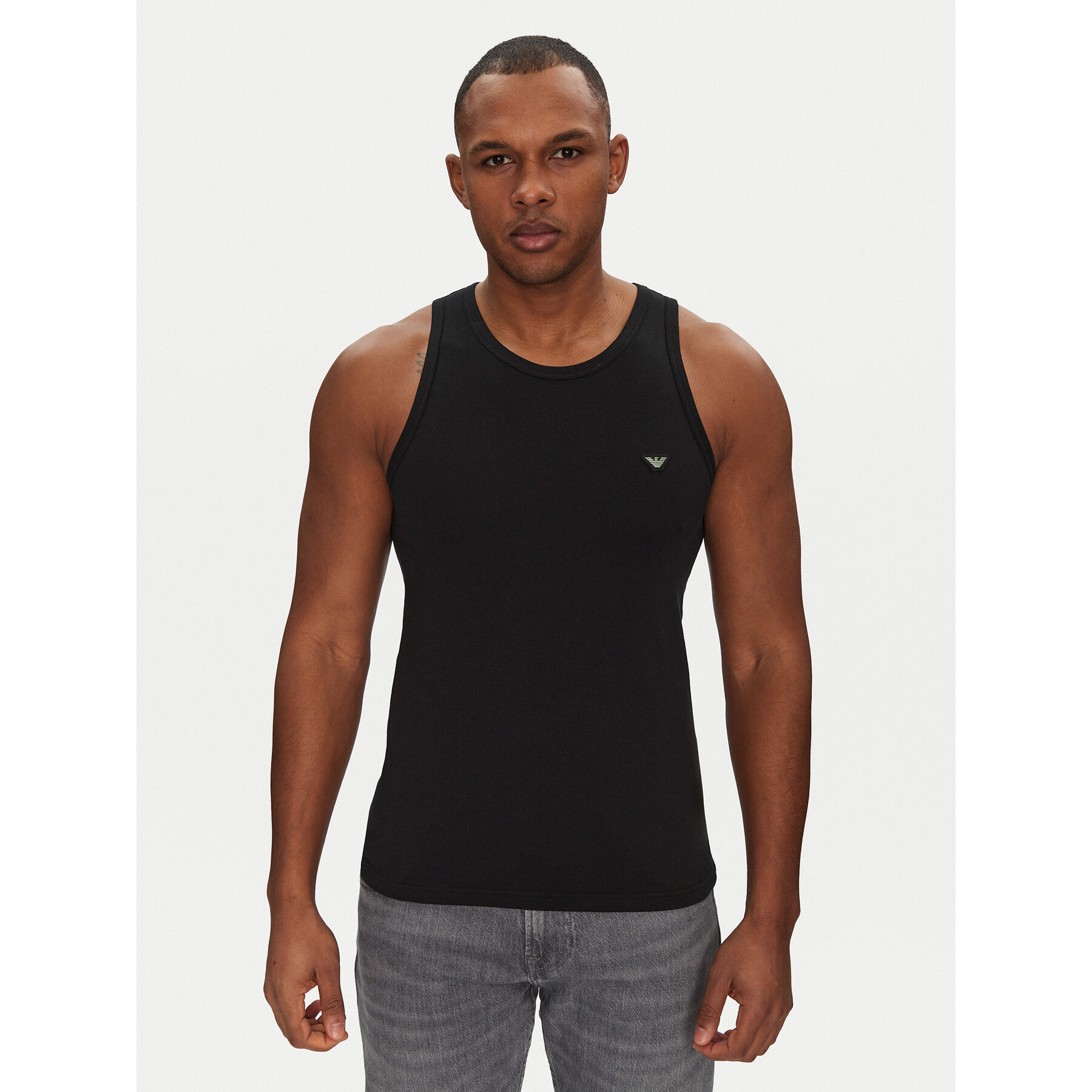 Emporio Armani Underwear Tank top EM000385 AF10771 UC001 Crna Slim Fit