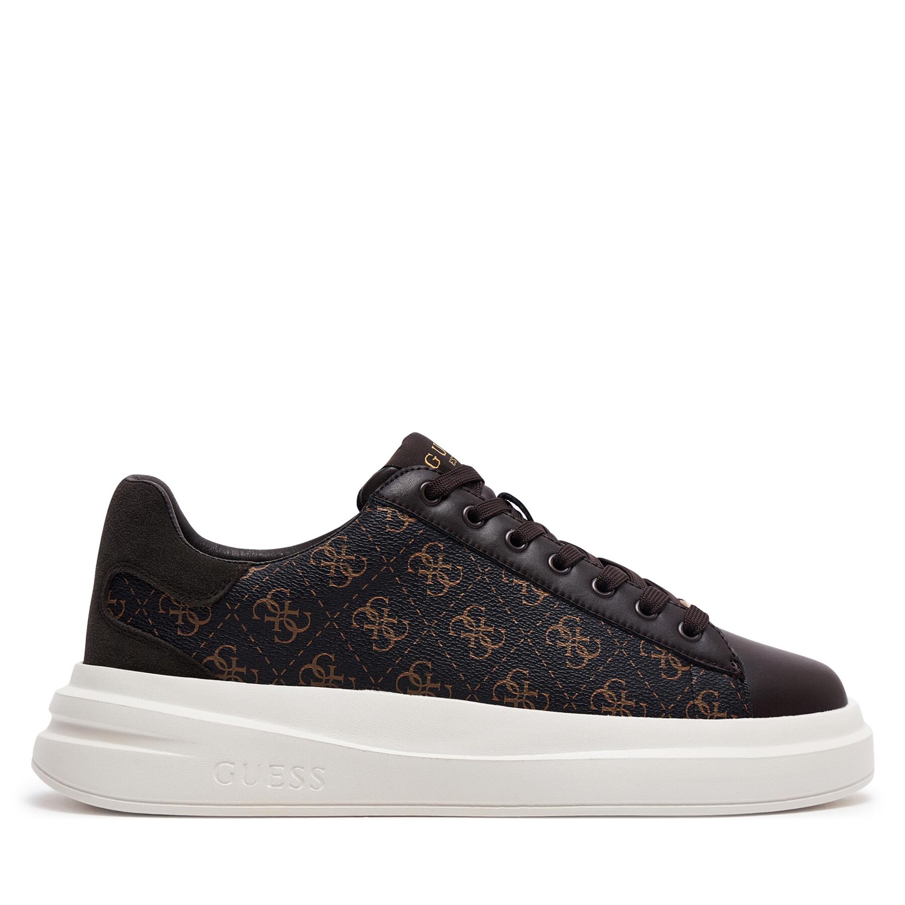 Sneakersy Guess Elba FMPVIB FAL12 Hnedá