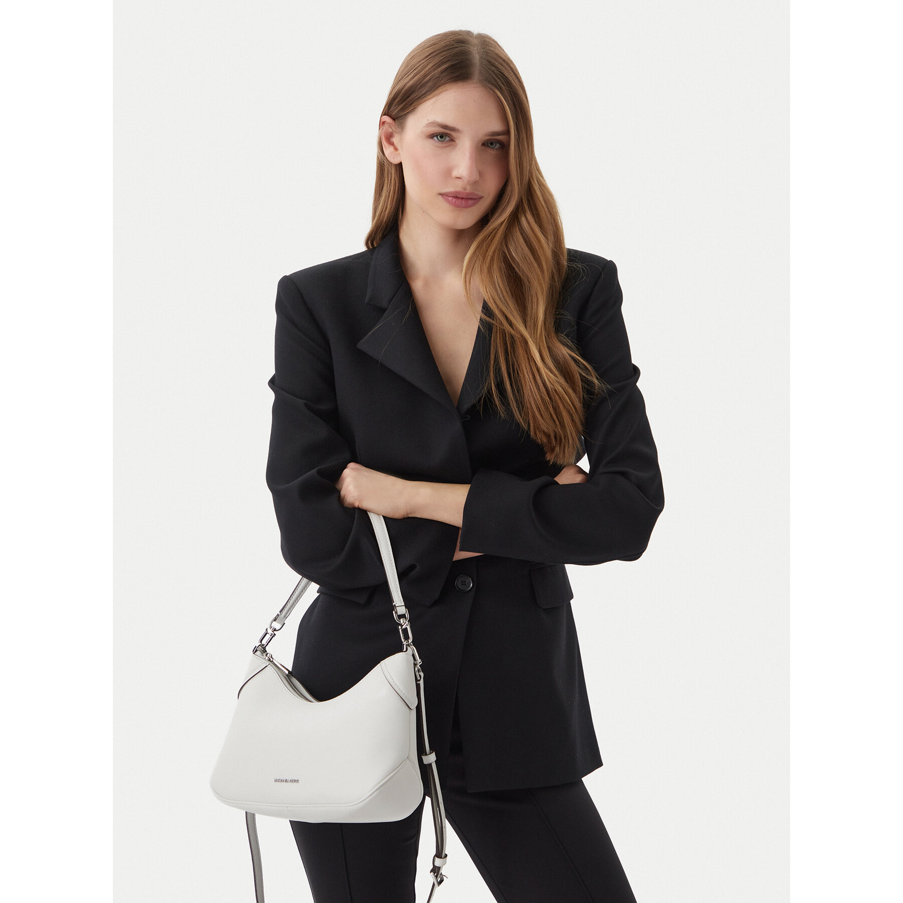 Τσάντα Michael Kors 32S6SJ6W8L Λευκό