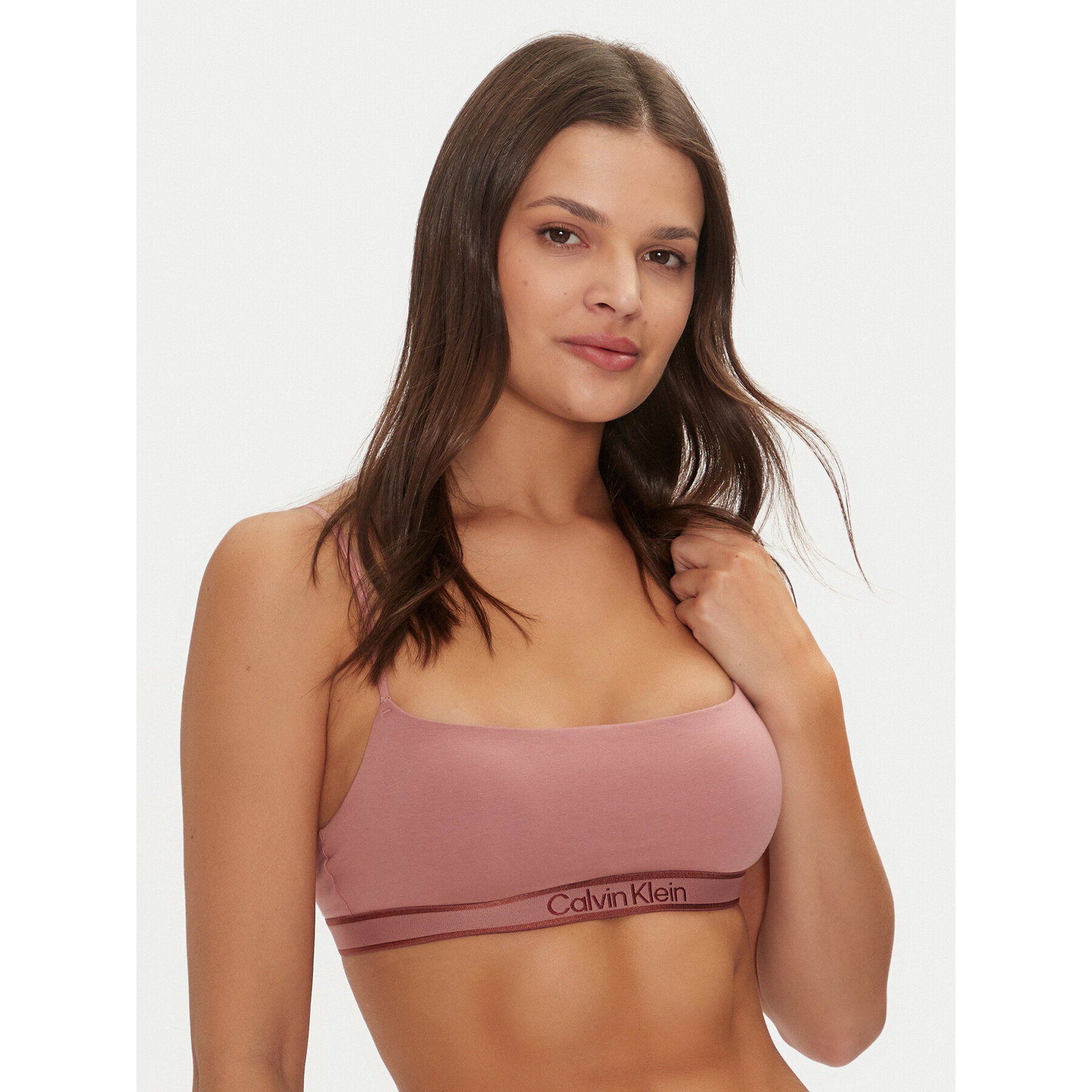 Calvin Klein Underwear Melltartó felső 000QF7943E Rózsaszín
