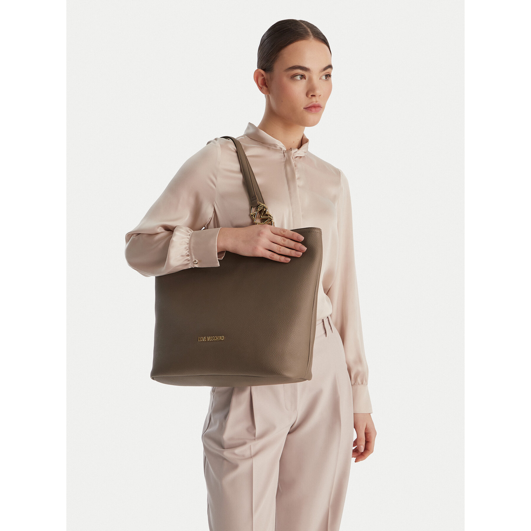 Torbica LOVE MOSCHINO JC4005PP1OLB0203 Smeđa