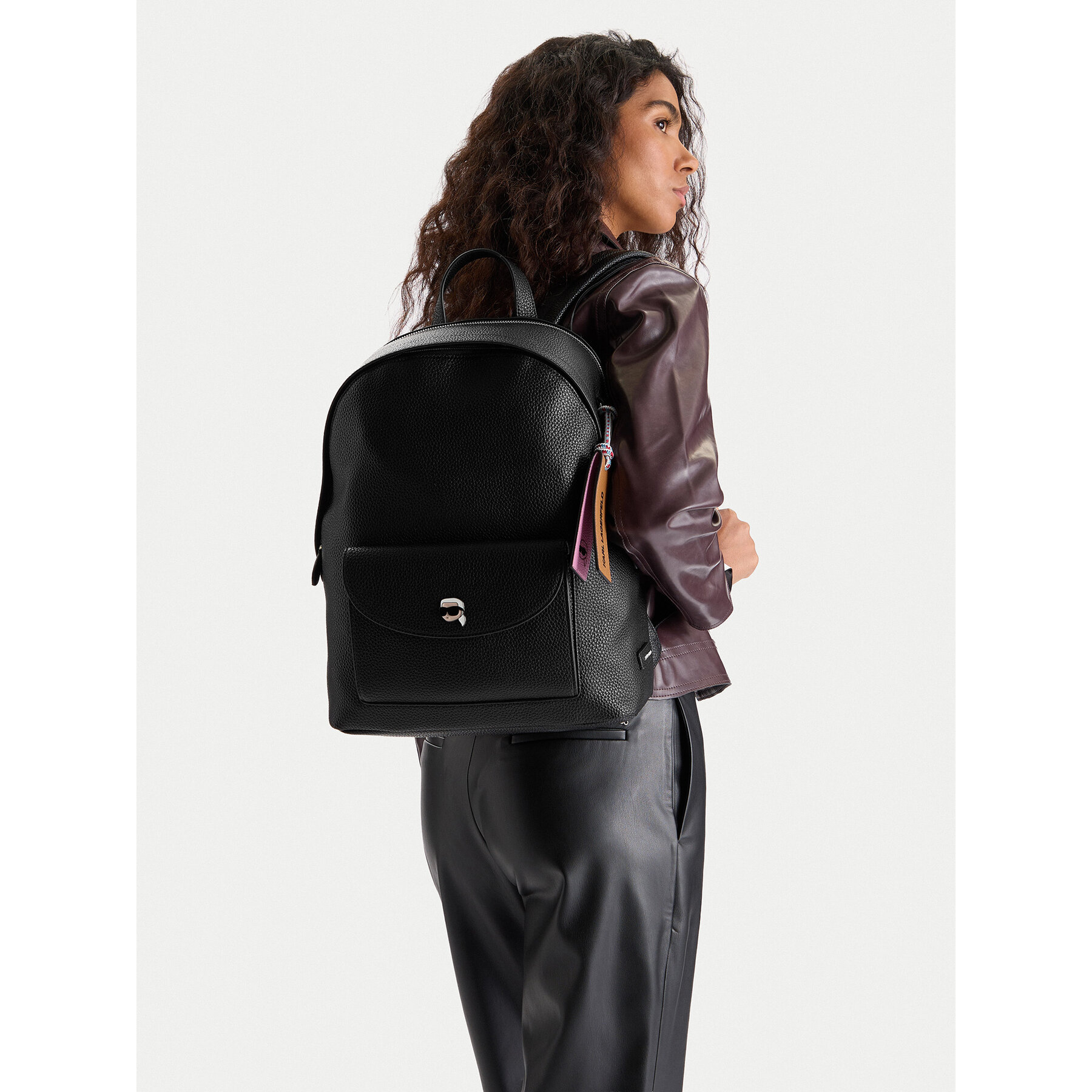 Rucsac KARL LAGERFELD A4W30003 Negru