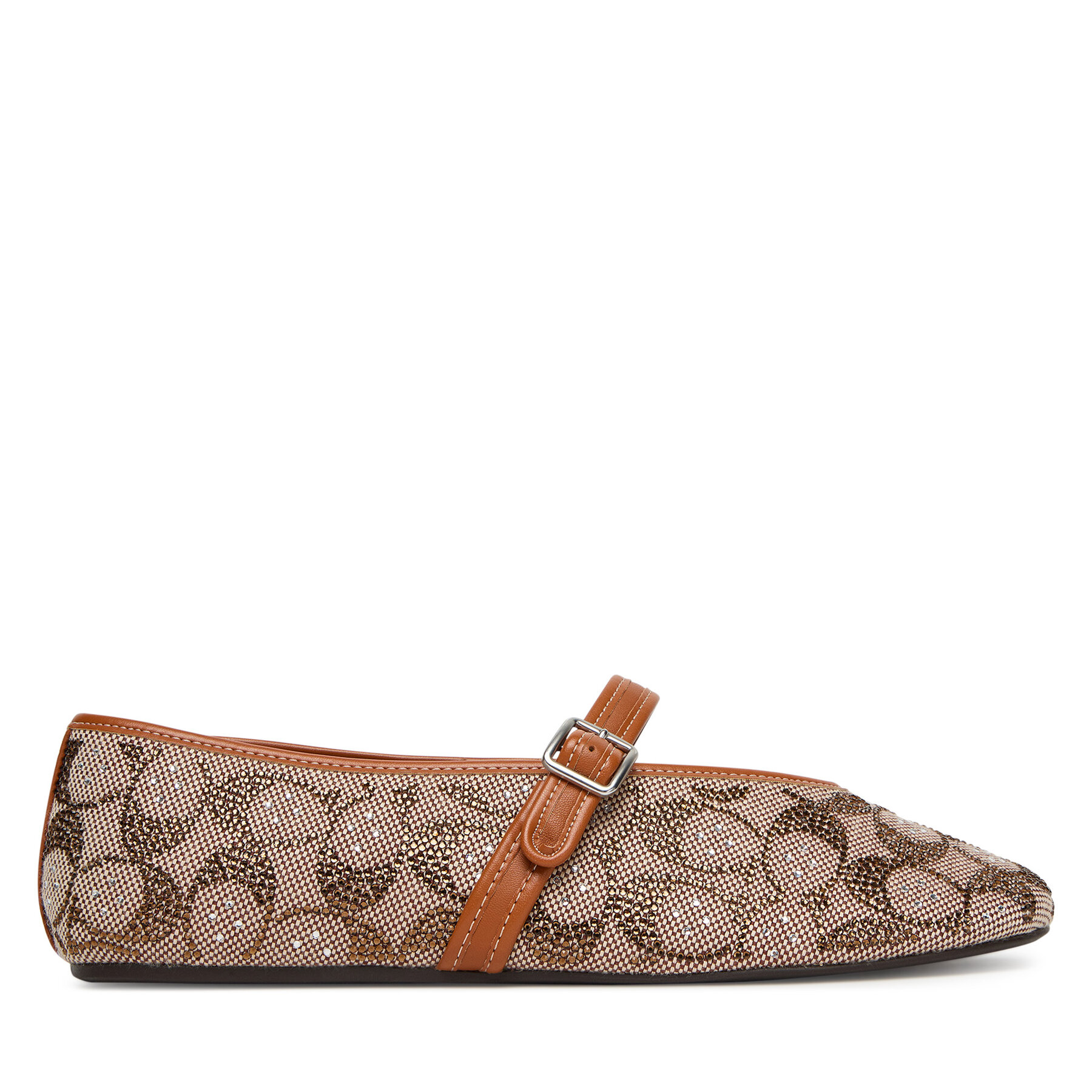 Balerinke Coach Mary Jane CBP01 Smeđa