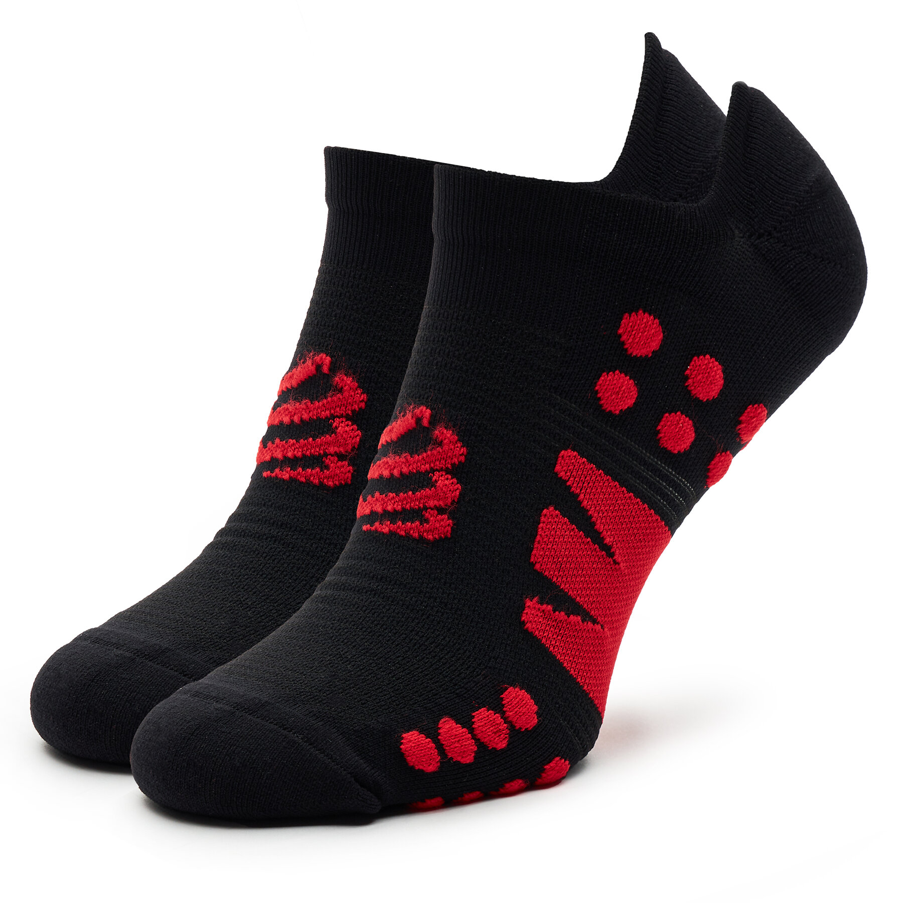Calcetines tobilleros unisex Compressport XU00045B Negro