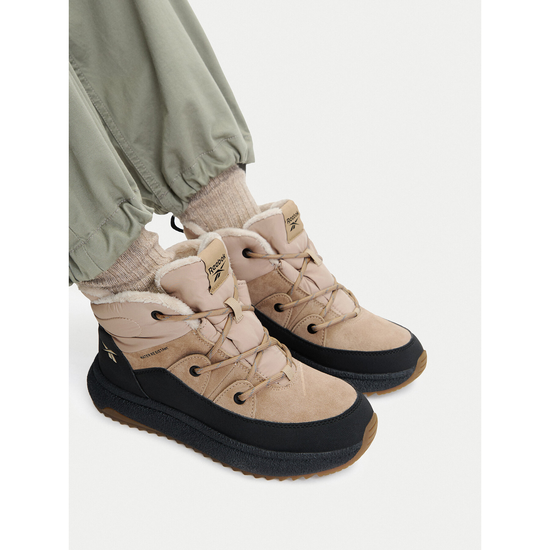 Čizme za snijeg Reebok CEOWB-LEA-JA-C576W Bež