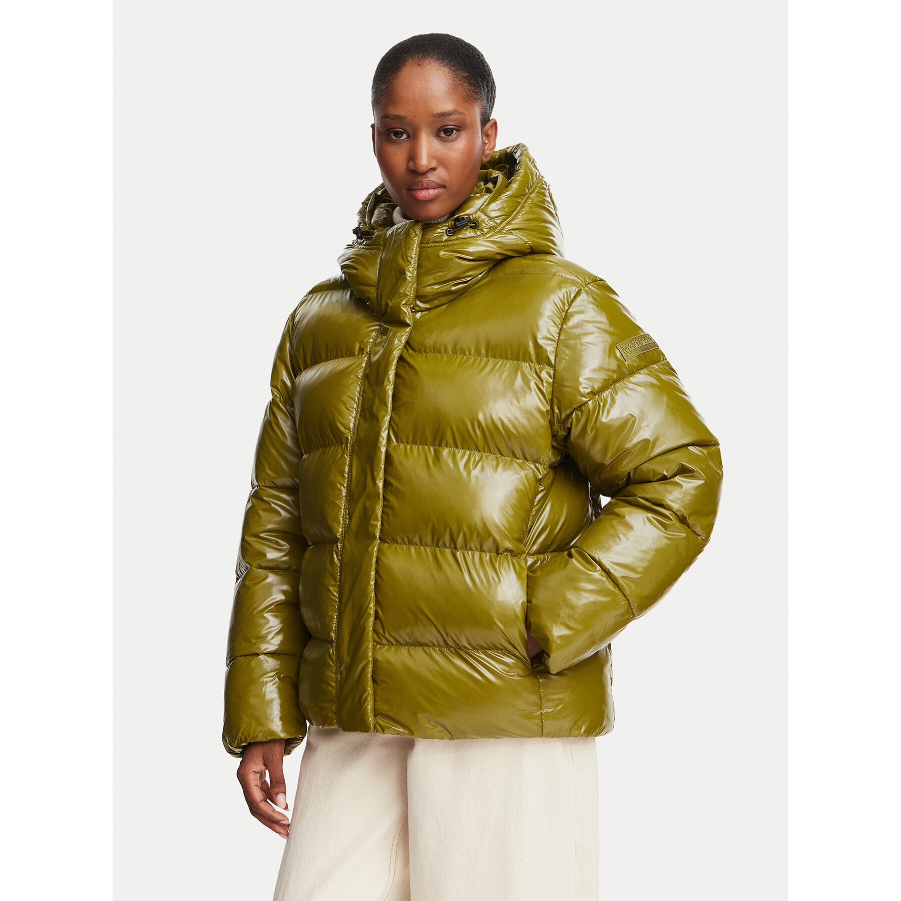 Napapijri Winterjacke A-Glane NP0A4HZ5 Dunkelgrün Regular Fit