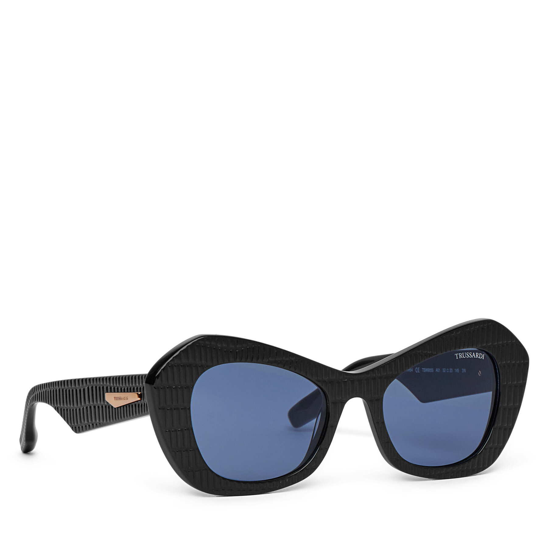 Ochelari de soare Trussardi, Mărimea: 52, Negru, TSW9055