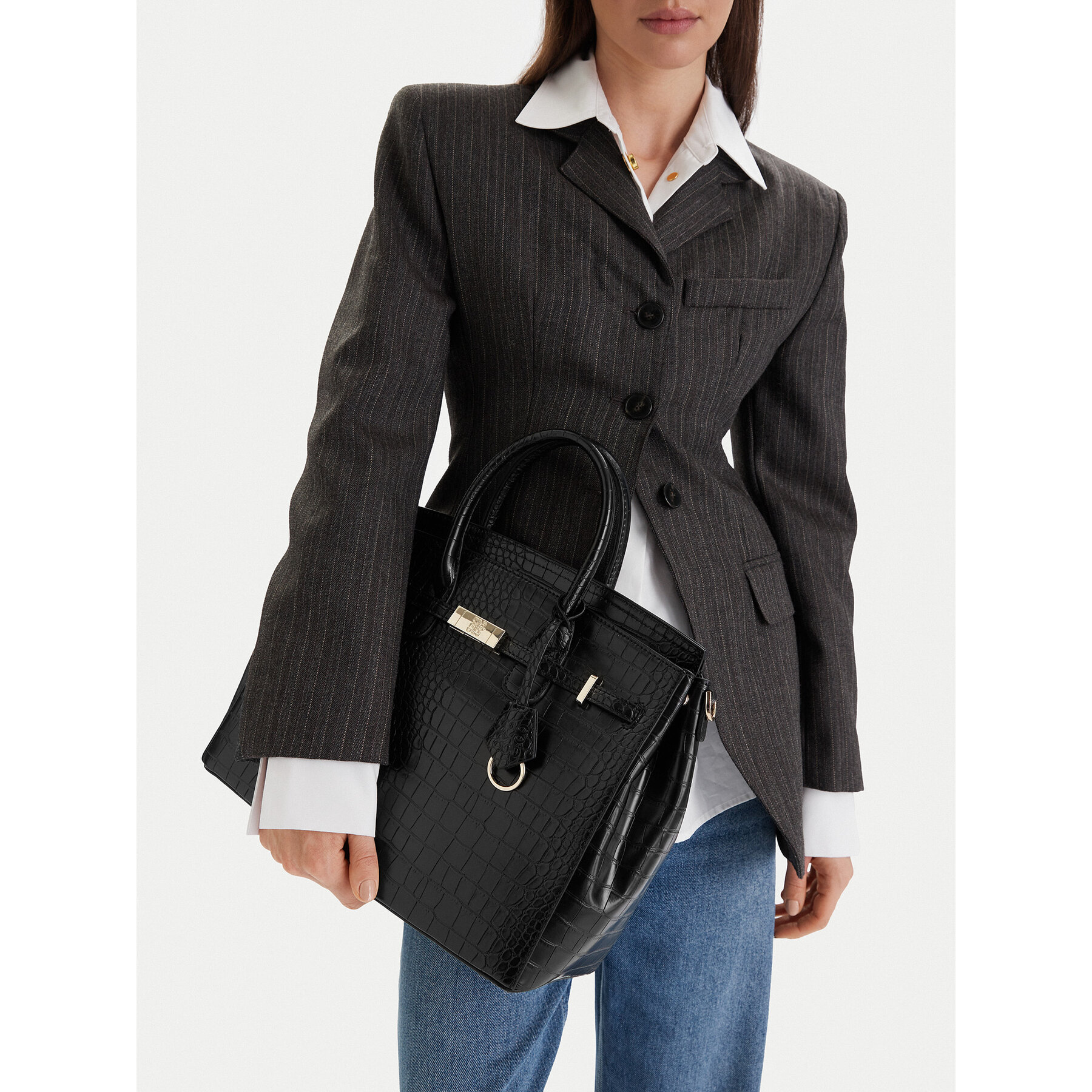 Geantă Nine West CEO-Melia-LDA8377 Negru