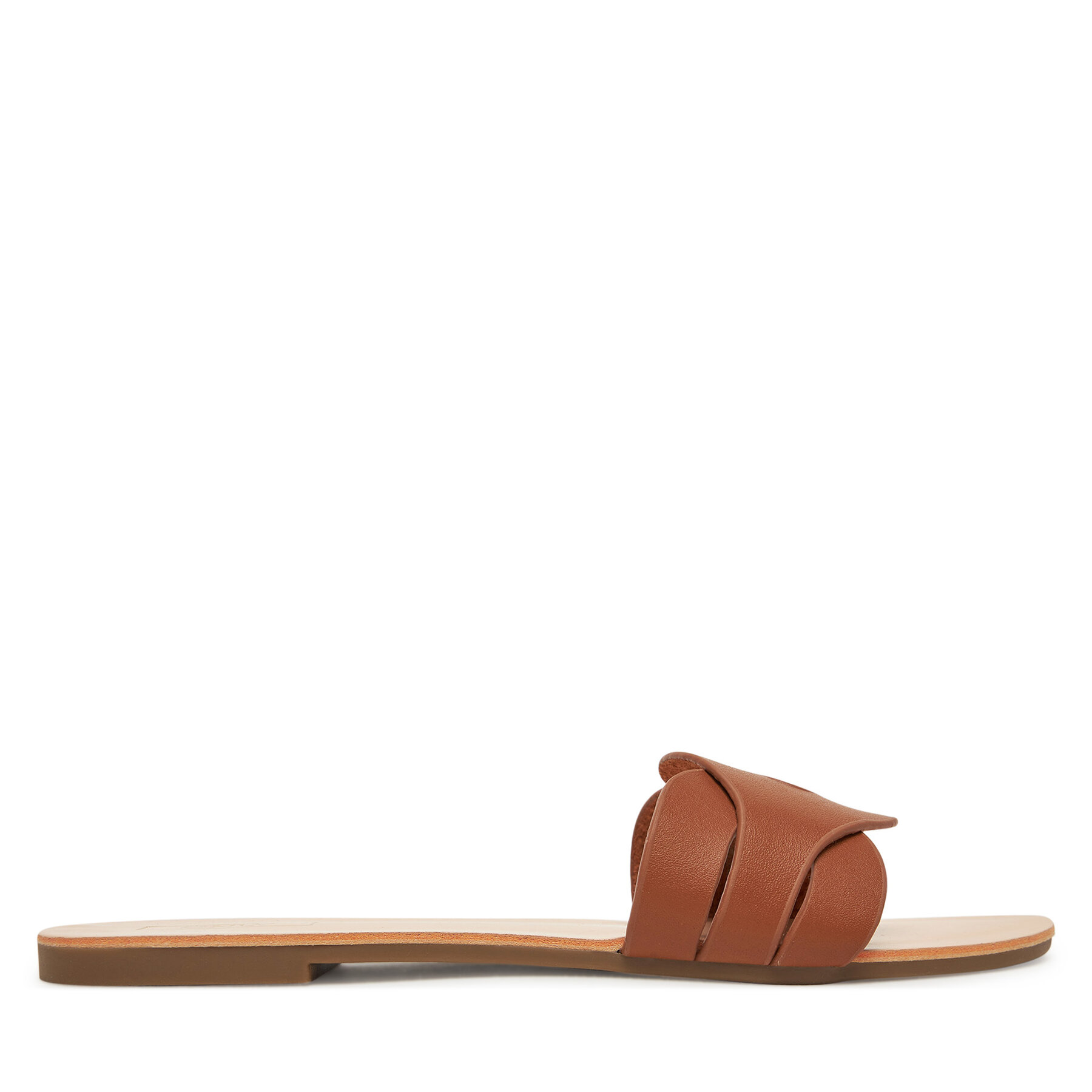 Šľapky ONLY Shoes Onlfeli-6 Hnedá