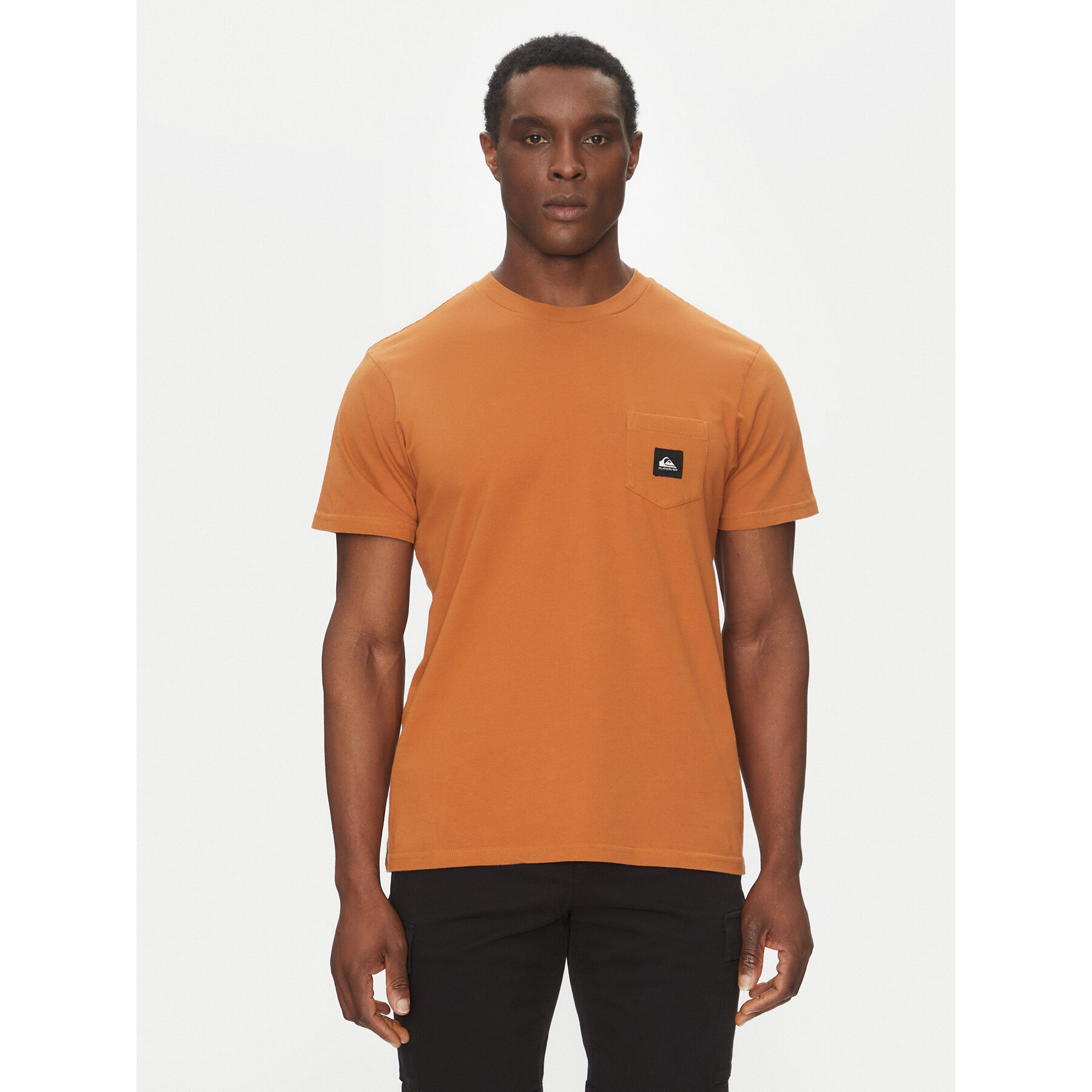 Quiksilver T-shirt EQYZT08035 Narančasta Regular Fit