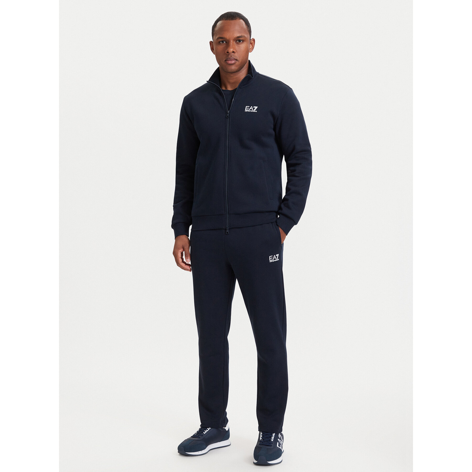 EA7 Emporio Armani Jogginganzug 8NPV67 PJVTZ 1562 Dunkelblau Regular Fit