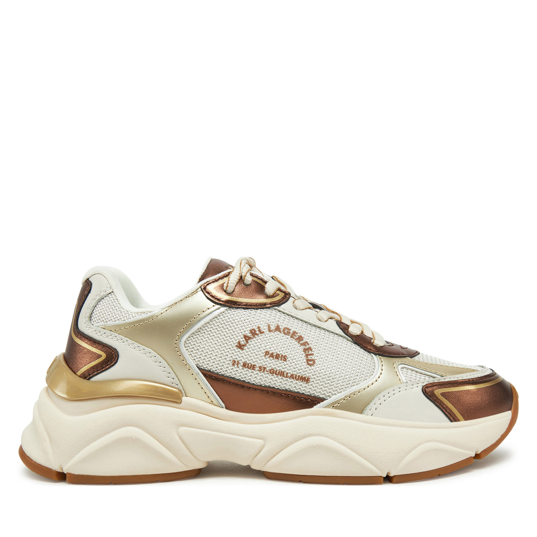 Сникърси KARL LAGERFELD Komet KL65638M Златист