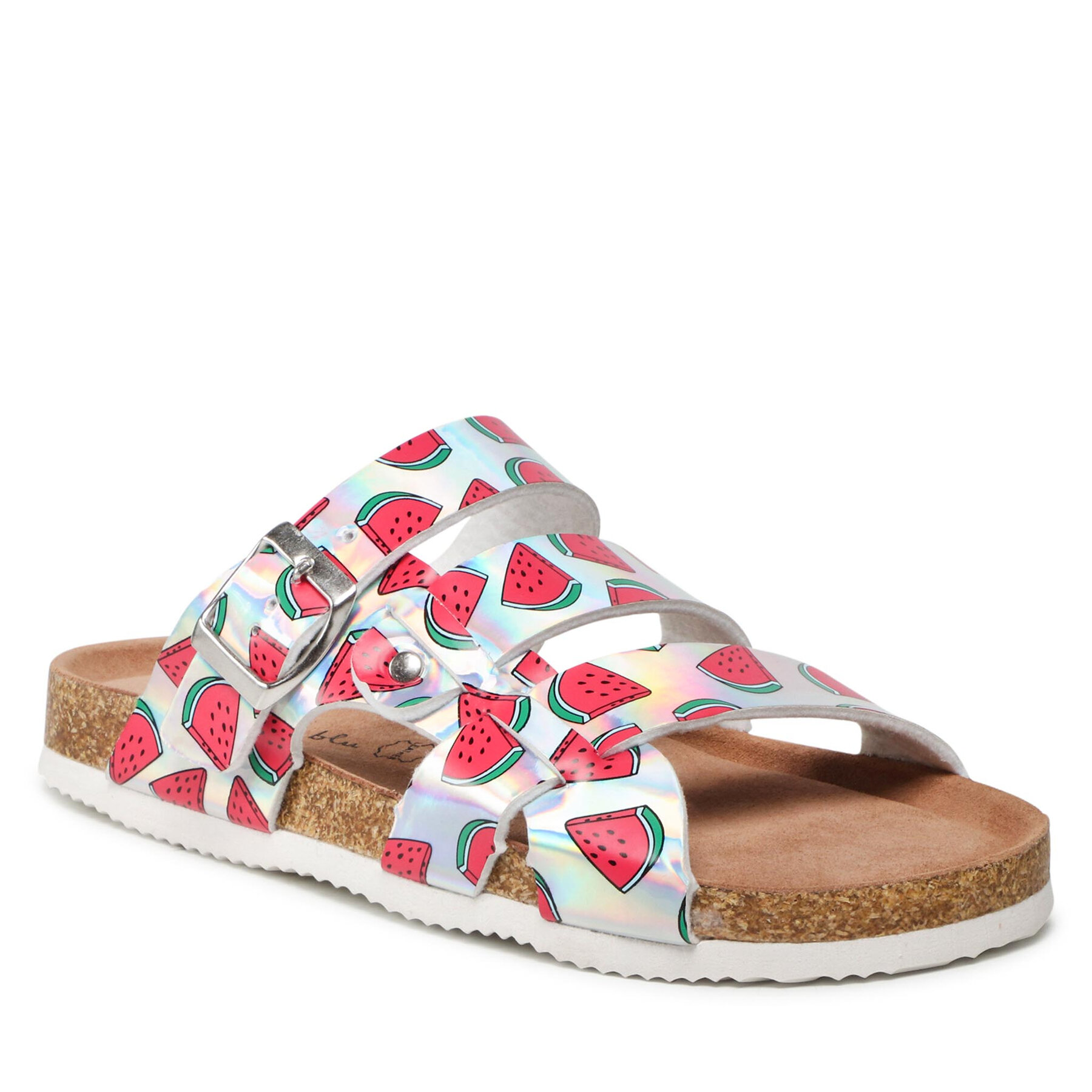 Papucs Nelli Blu AGK21137 Silver