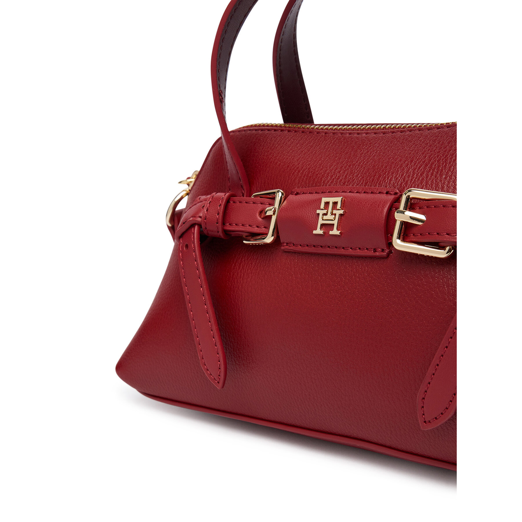 Torbica Tommy Hilfiger Th Buckle Mini AW0AW19034 Crvena