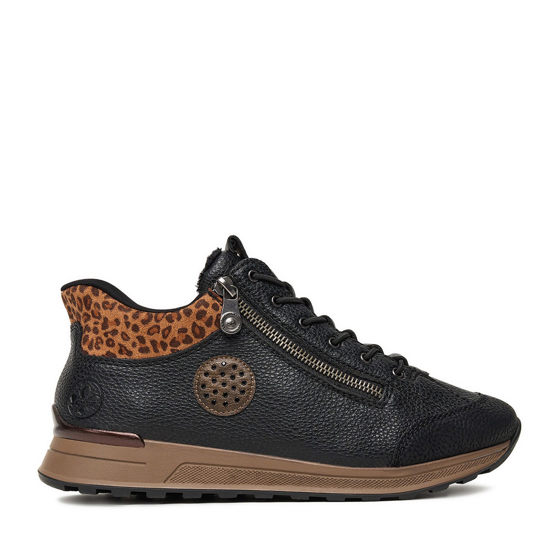 Sneakersy Rieker N1457-00 Čierna