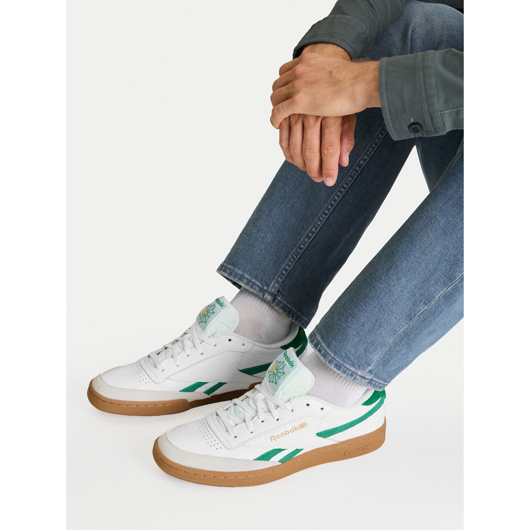 Сникърси Reebok EOSS-CLUB C REVENGE VINTAGE 100278994 Бял