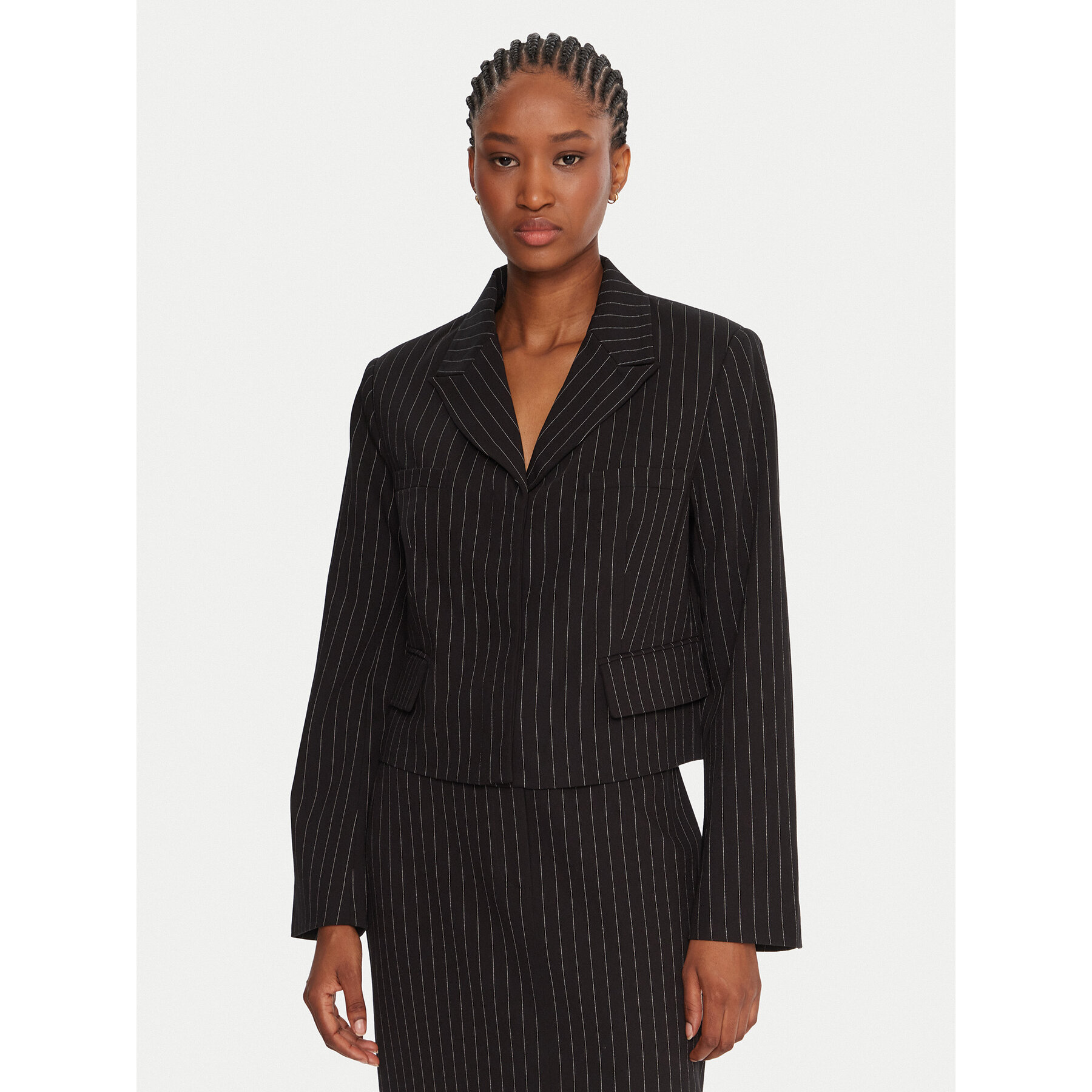 French Connection Sakko 75ZAG Schwarz Regular Fit