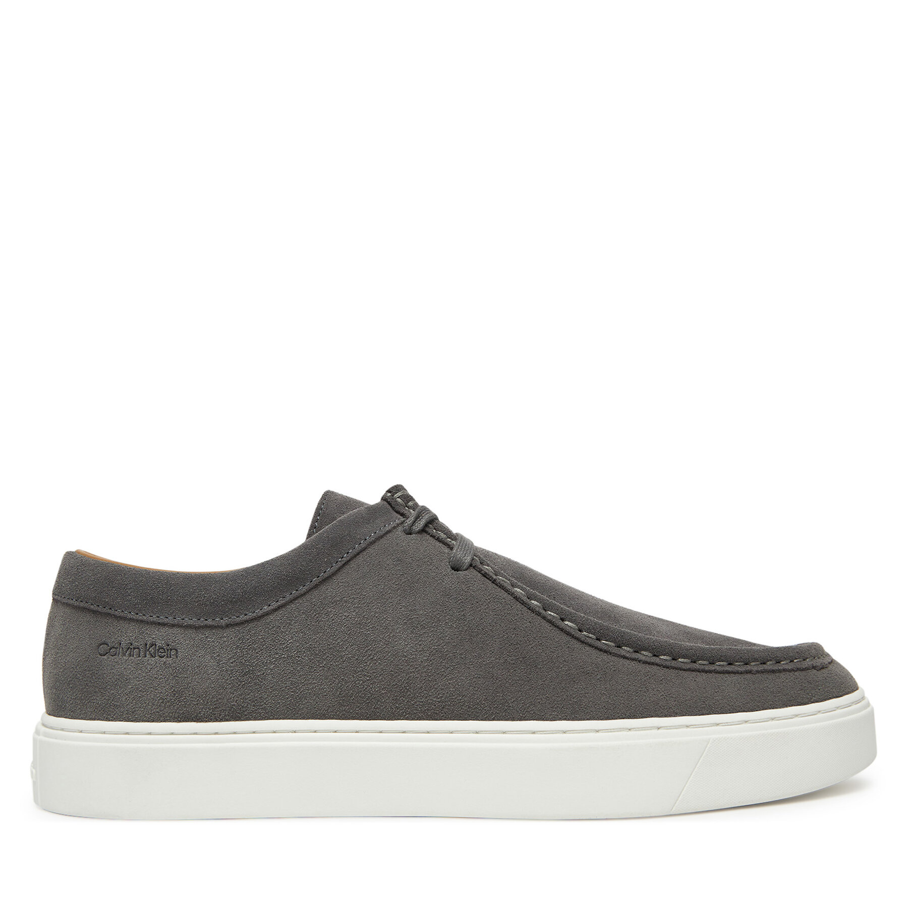 Pantofi Calvin Klein Hybrid Apron Laceup Su HM0HM01967 Gri