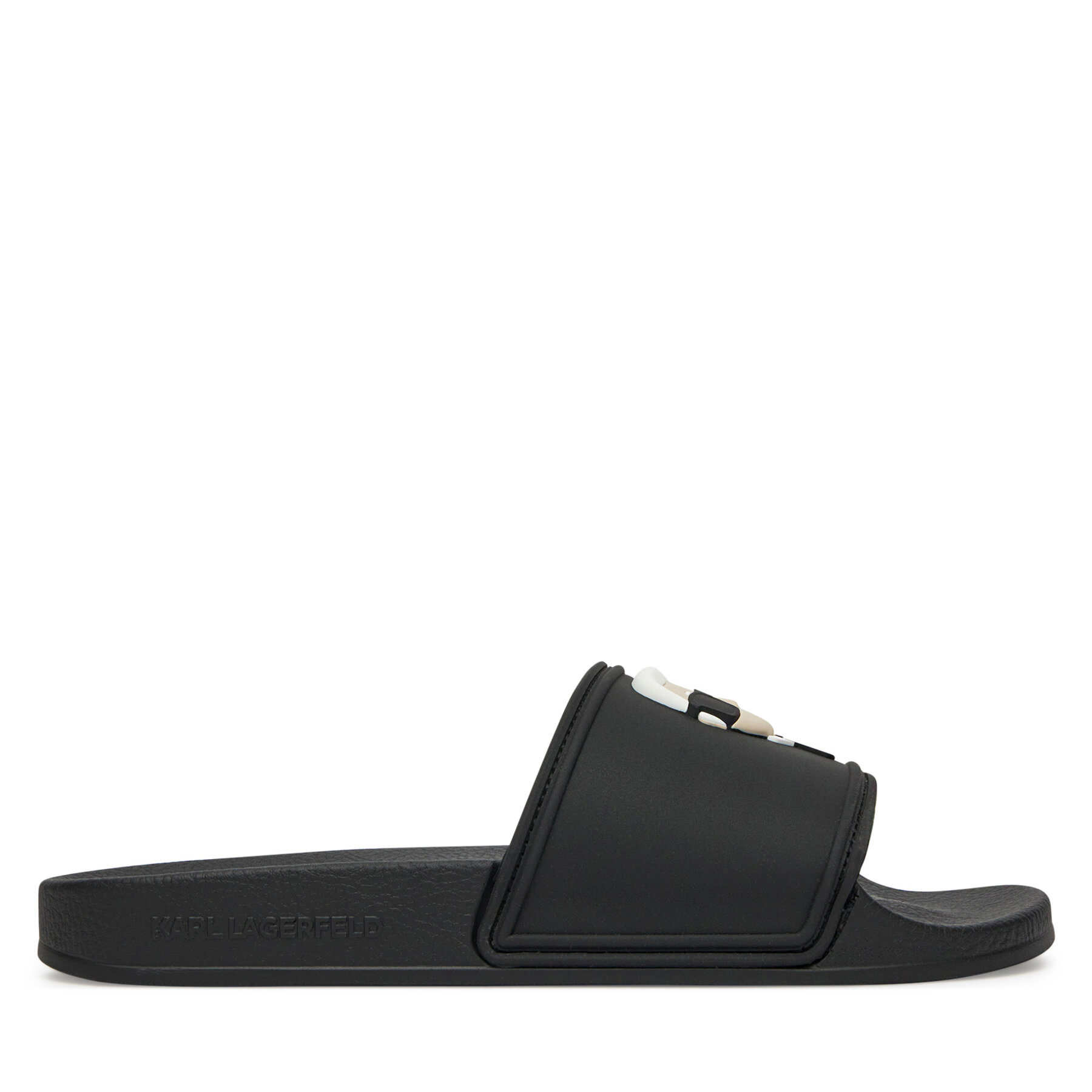 Šľapky KARL LAGERFELD Kondo 2.0 KL80905A Čierna