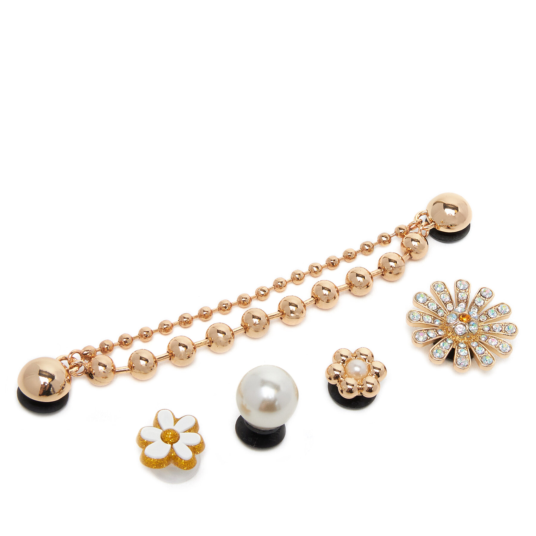 Декорация за обувки Crocs PRETTY IN GOLD 5 PACK 10014866 Златист