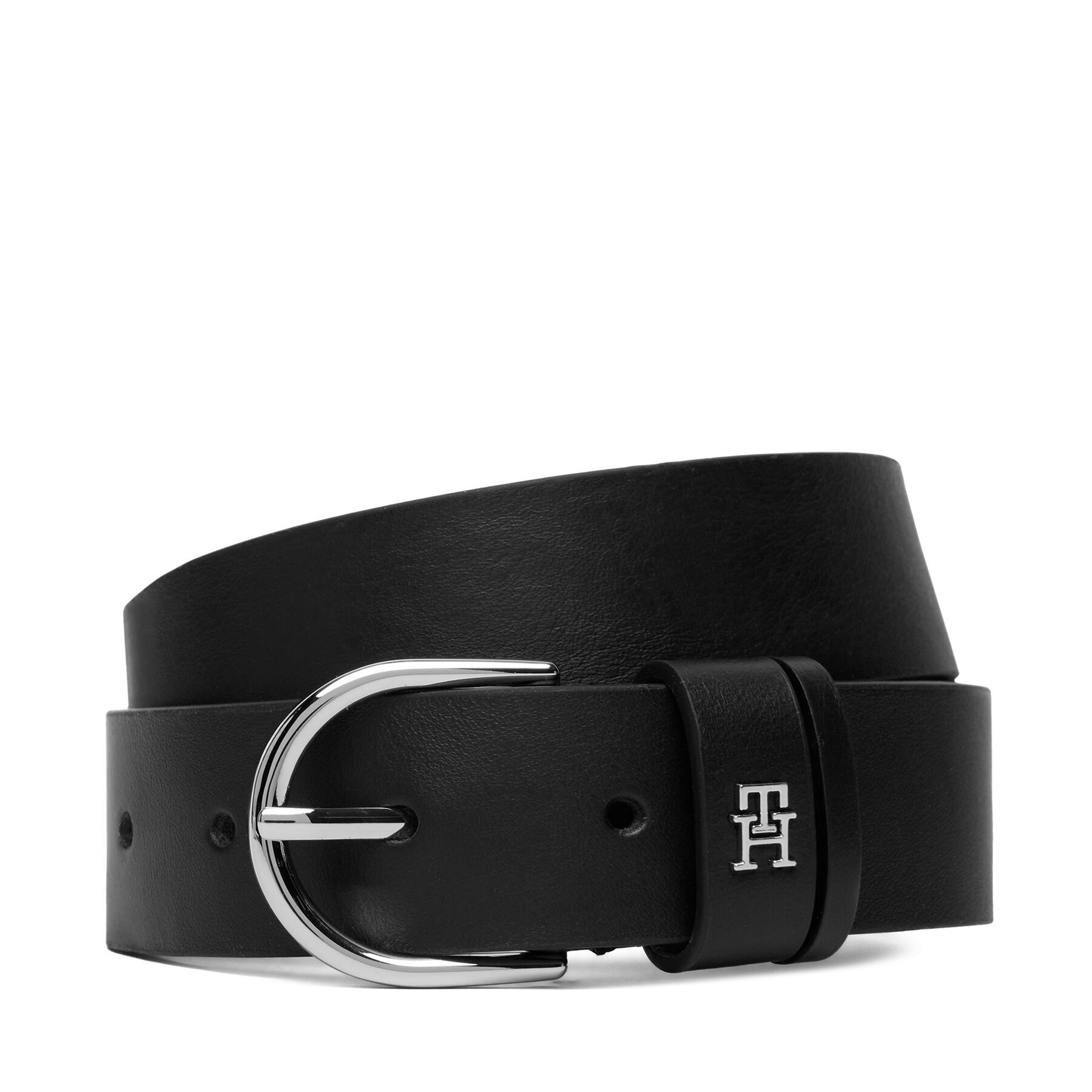 Колан Tommy Hilfiger Essential Effortless 3.0 Sv AW0AW18688 Черен