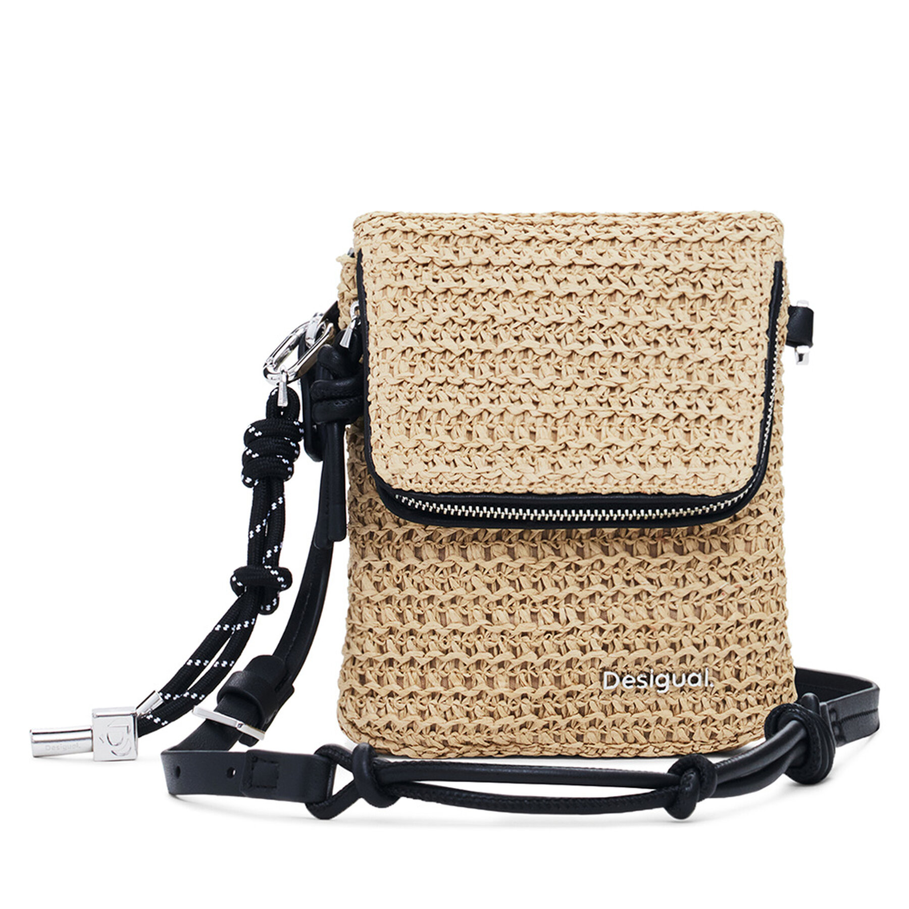 Чантичка за телефон Desigual 25SAYO02 Бежов