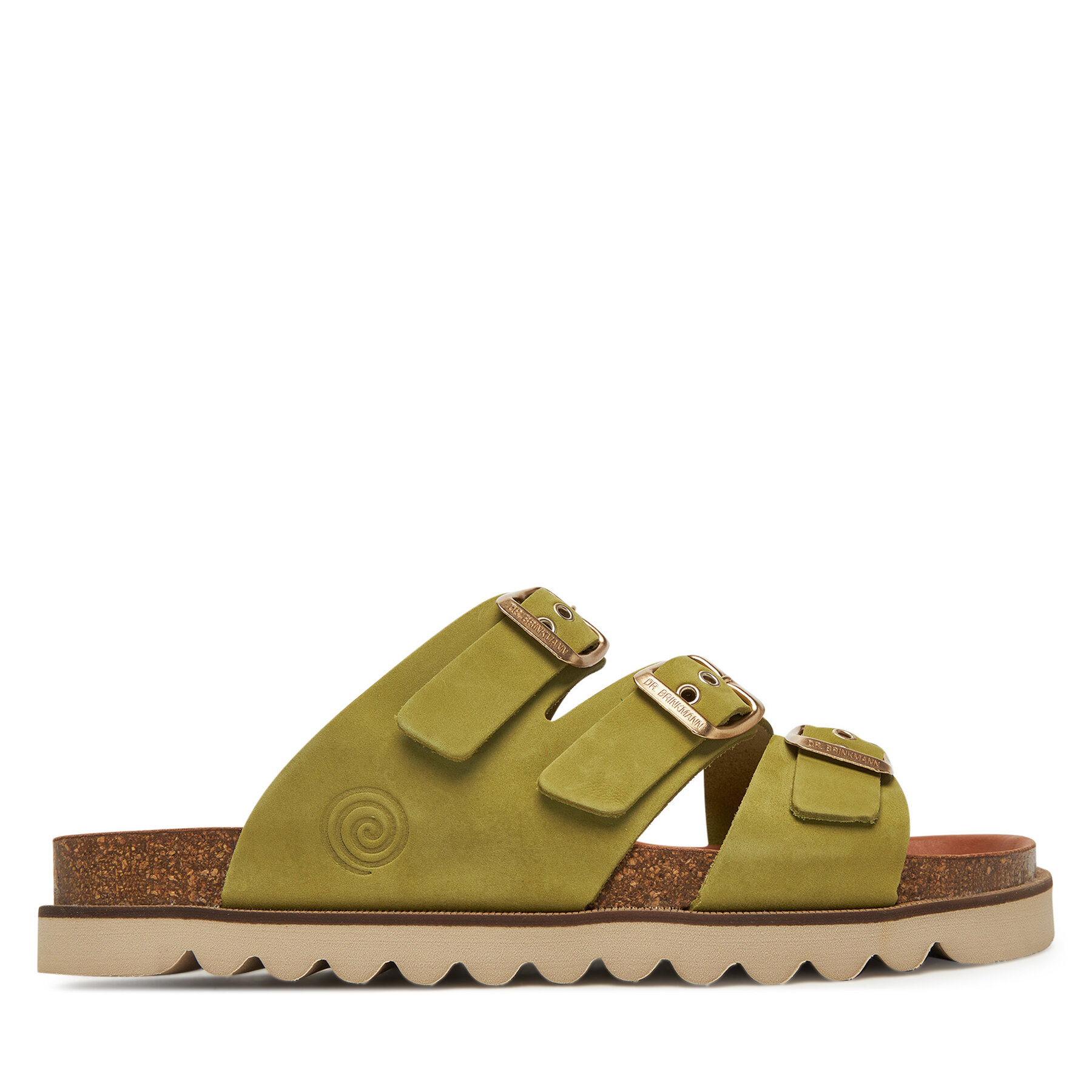 Šľapky Dr. Brinkmann 700684-71 Zelená