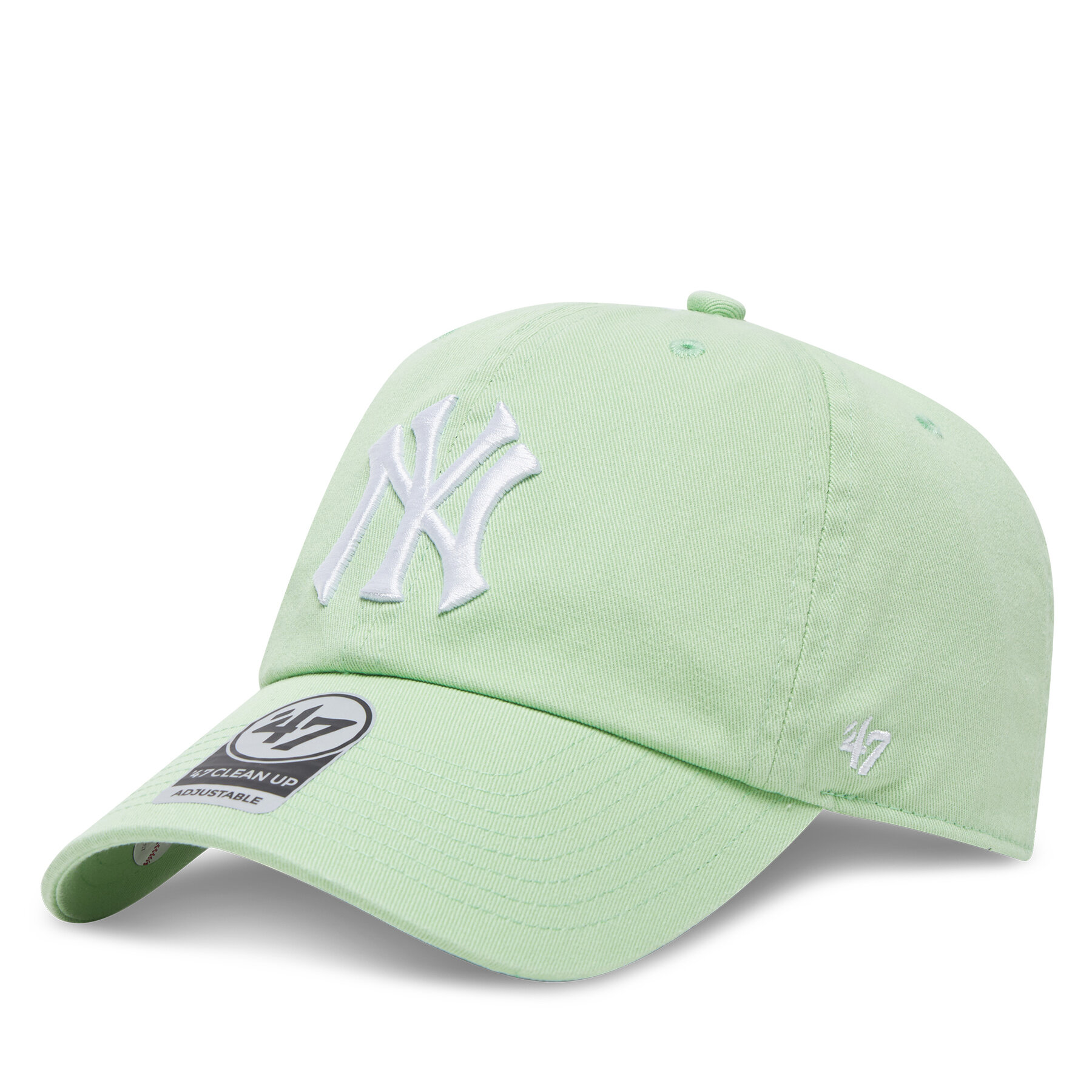 Шапка с козирка 47 Brand MLB New York Yankees '47 CLEAN UP B-RGW17GWS Зелен