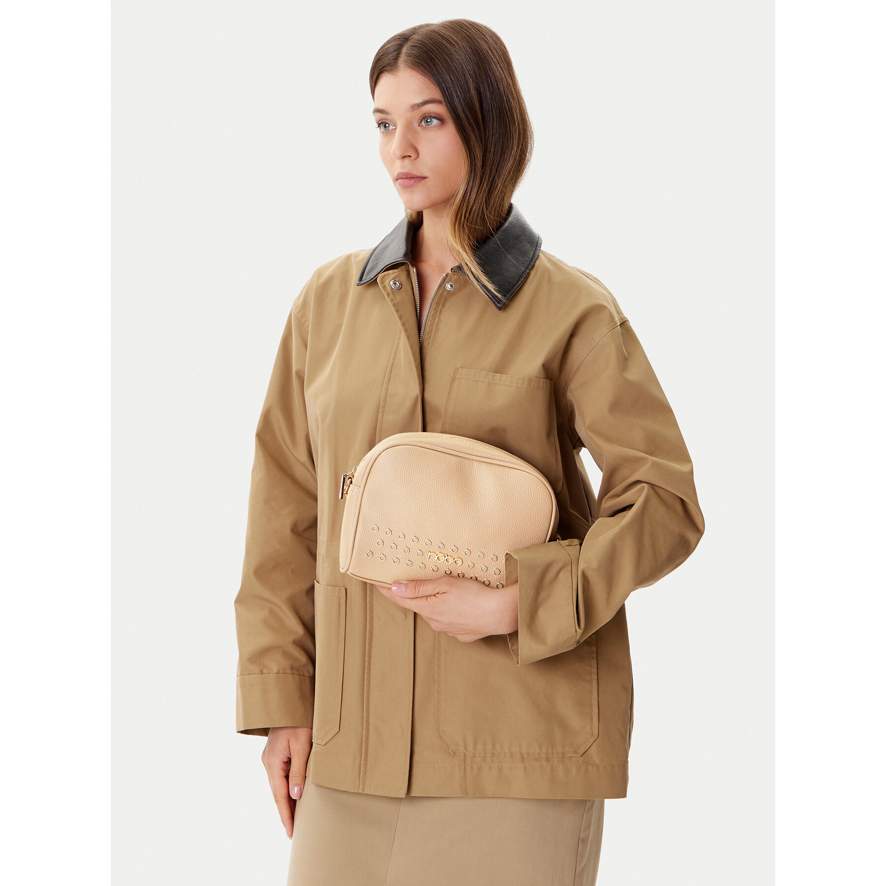 Дамска чанта Nobo BAGT840-K015 Екрю